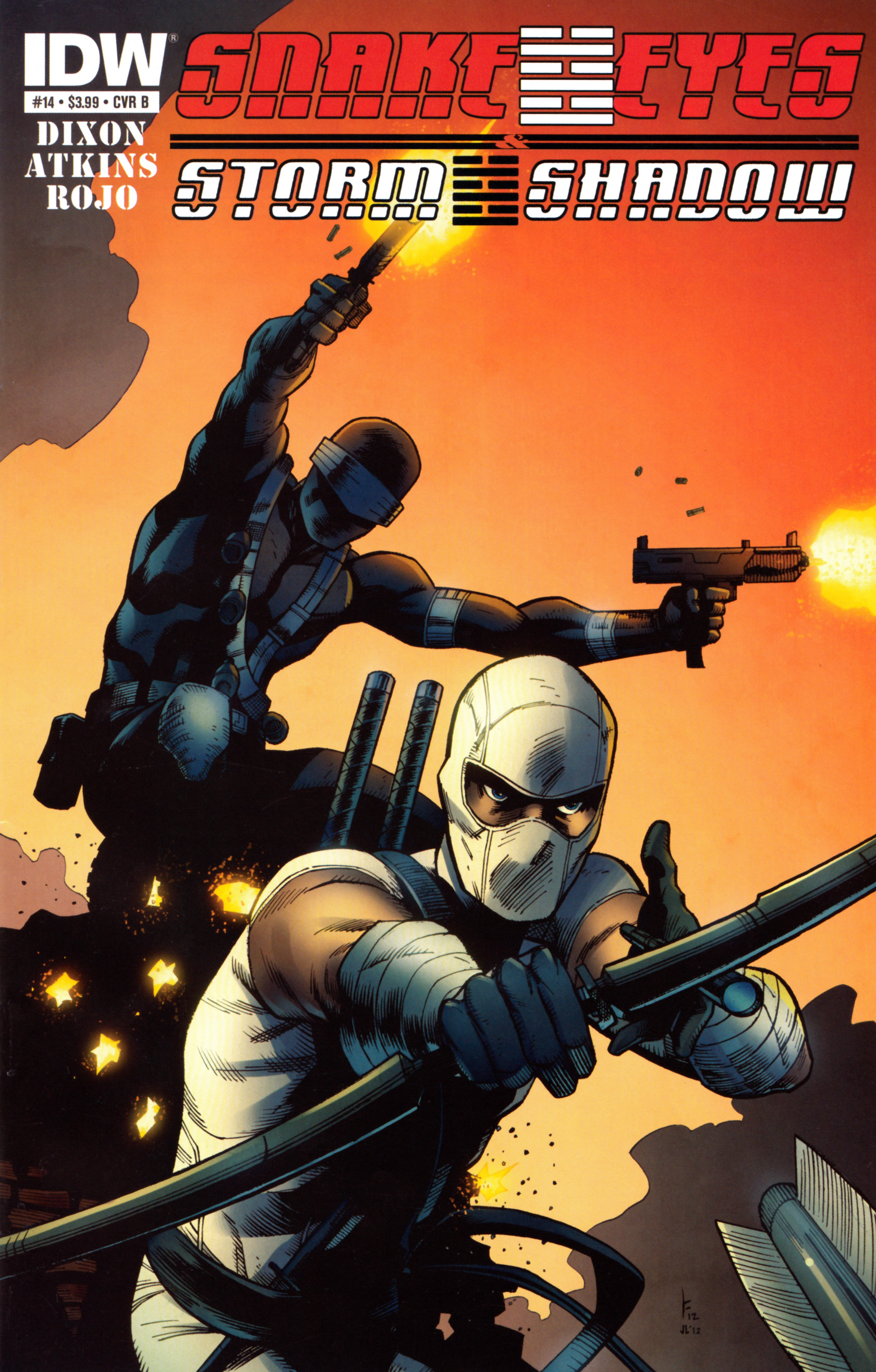 Read online Snake Eyes and Storm Shadow comic -  Issue #14 - 2