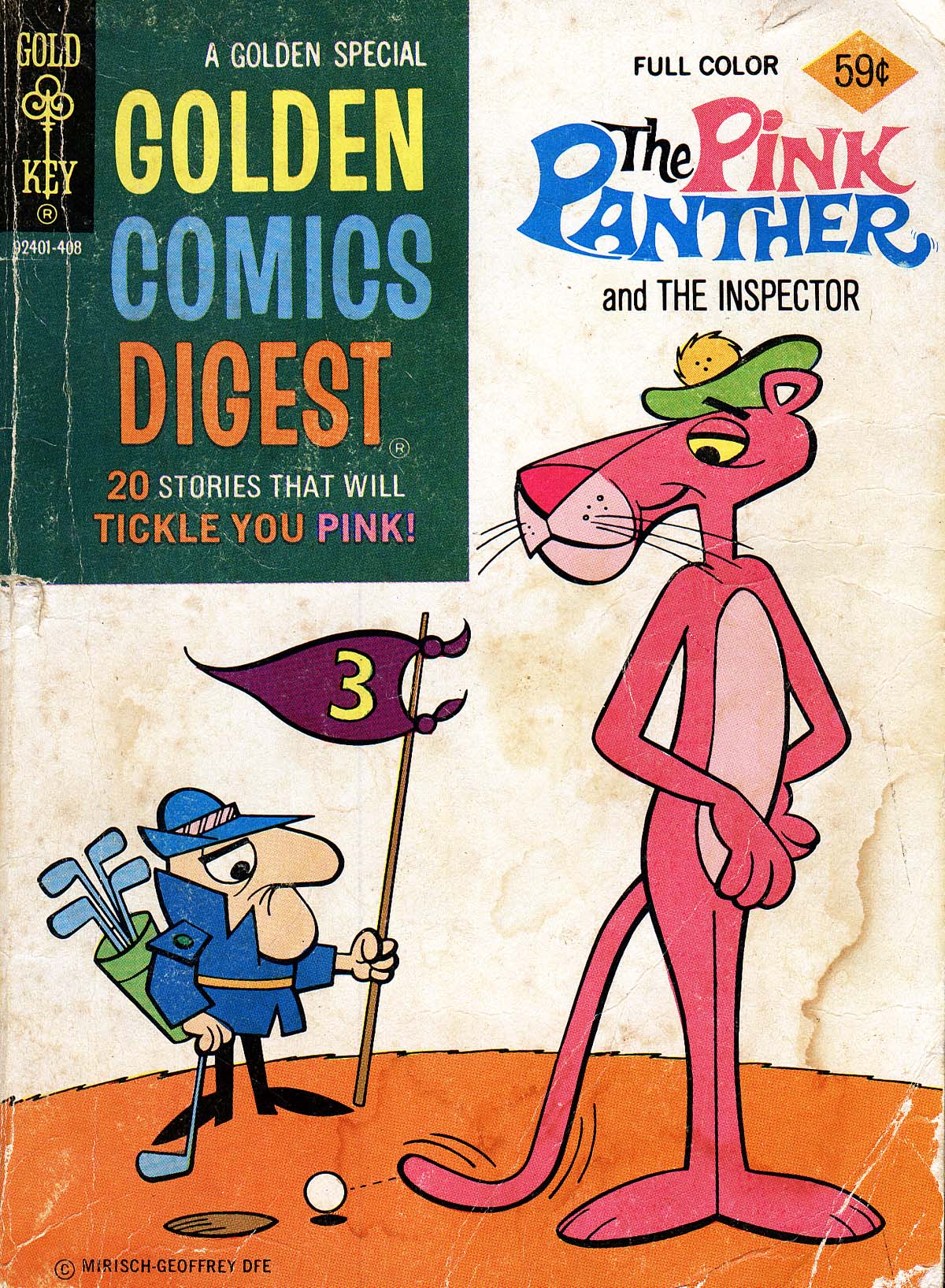 Read online Golden Comics Digest comic -  Issue #38 - 1