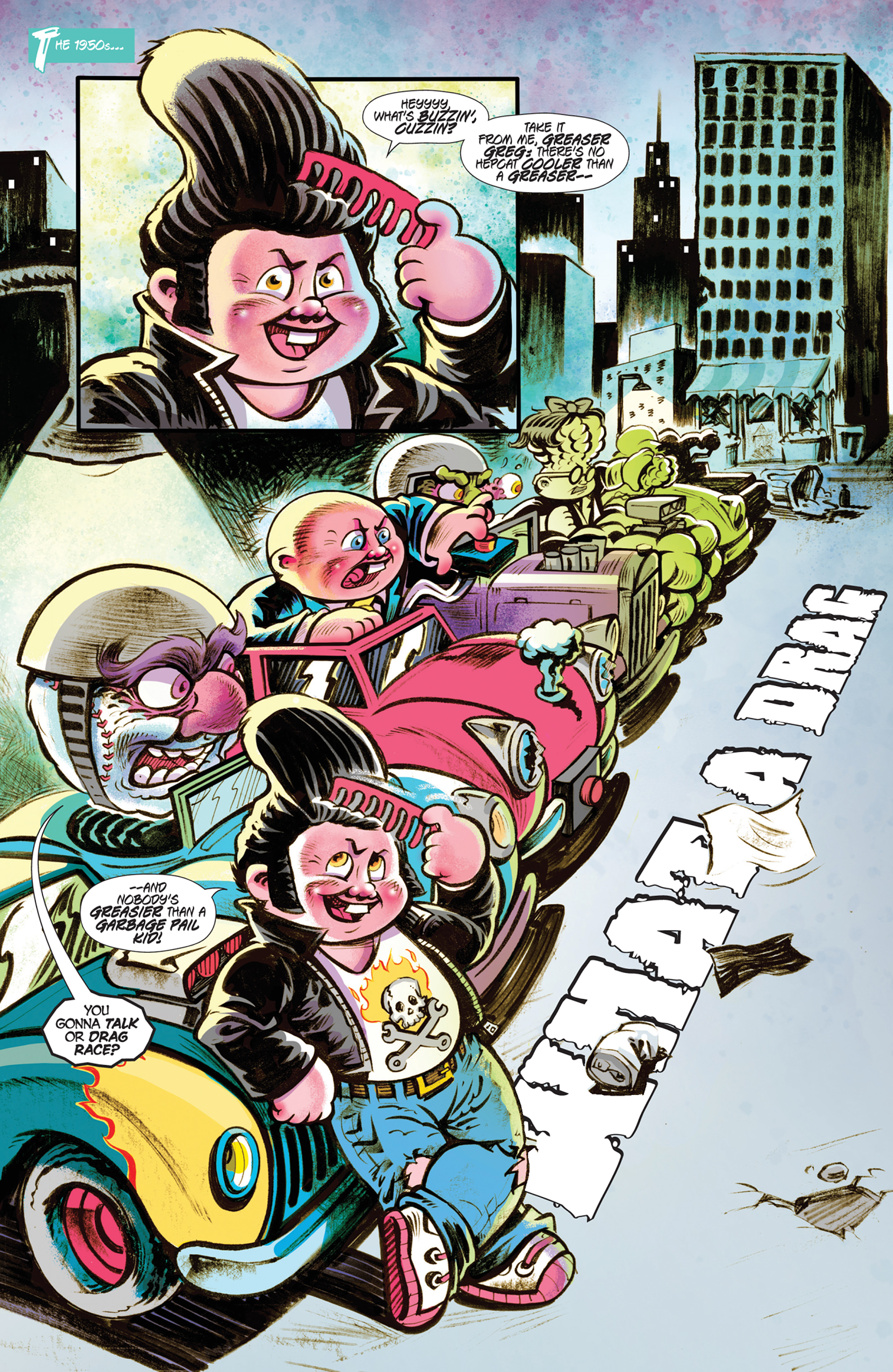 Read online Madballs vs Garbage Pail Kids – Time Again, Slime Again comic -  Issue #3 - 16