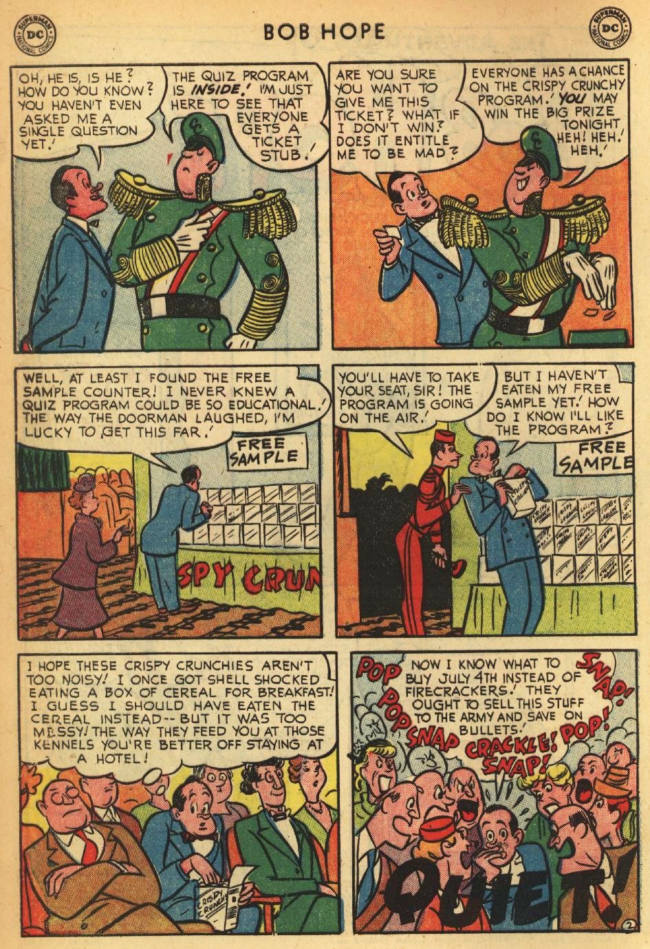 Read online The Adventures of Bob Hope comic -  Issue #17 - 4