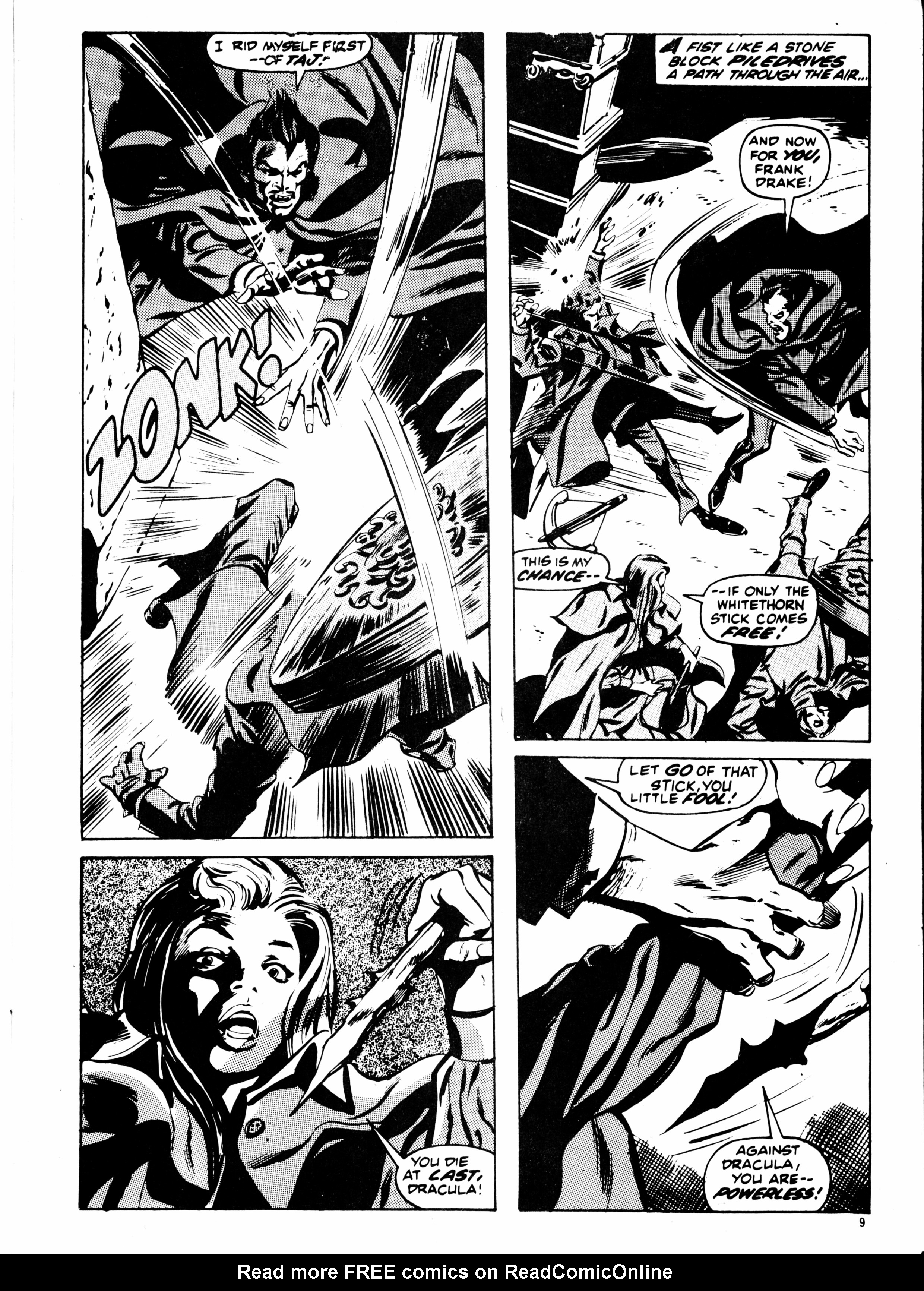 Read online Dracula Lives (1974) comic -  Issue #12 - 9