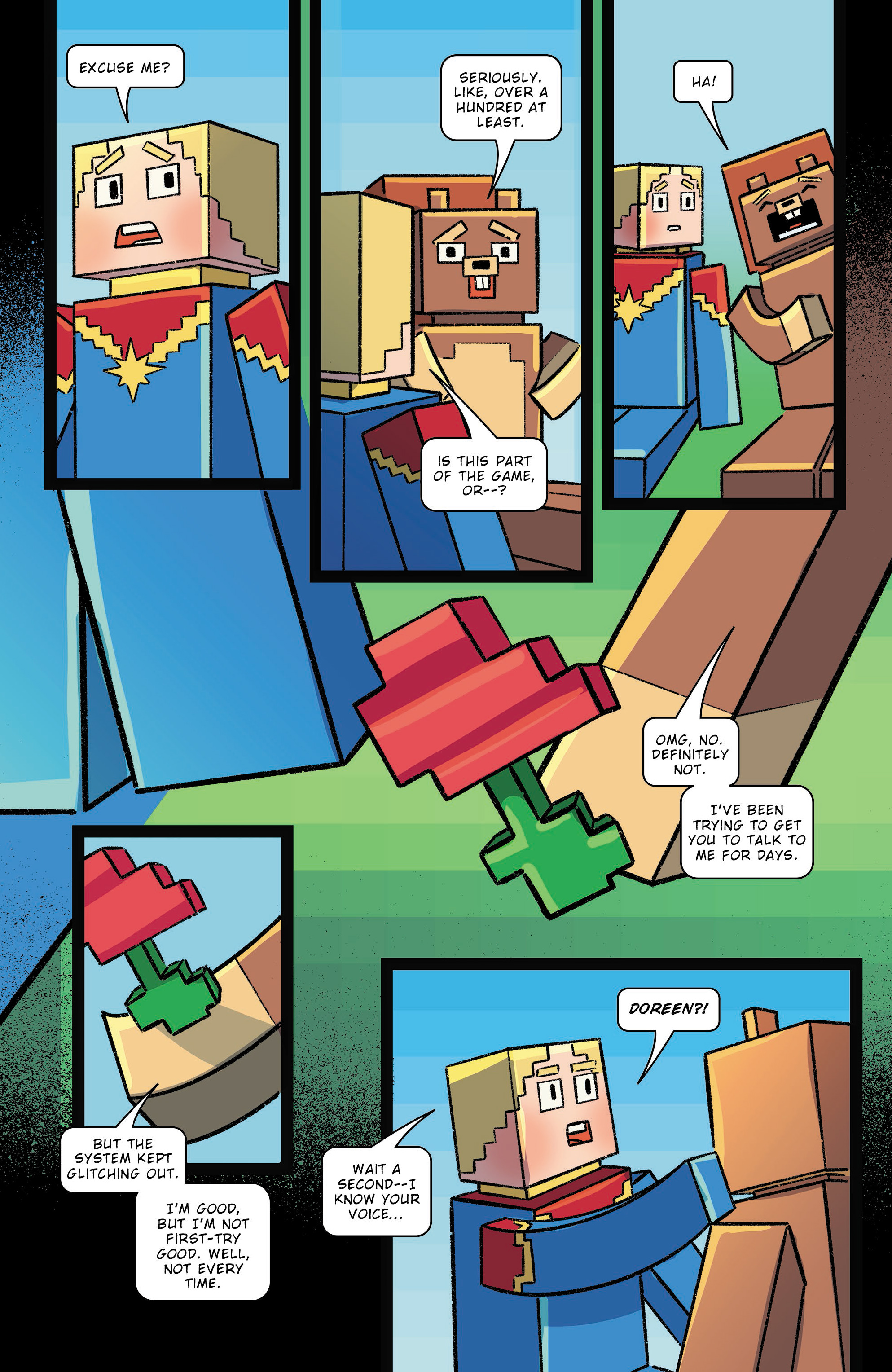Read online Captain Marvel: Game On comic -  Issue # TPB (Part 3) - 7