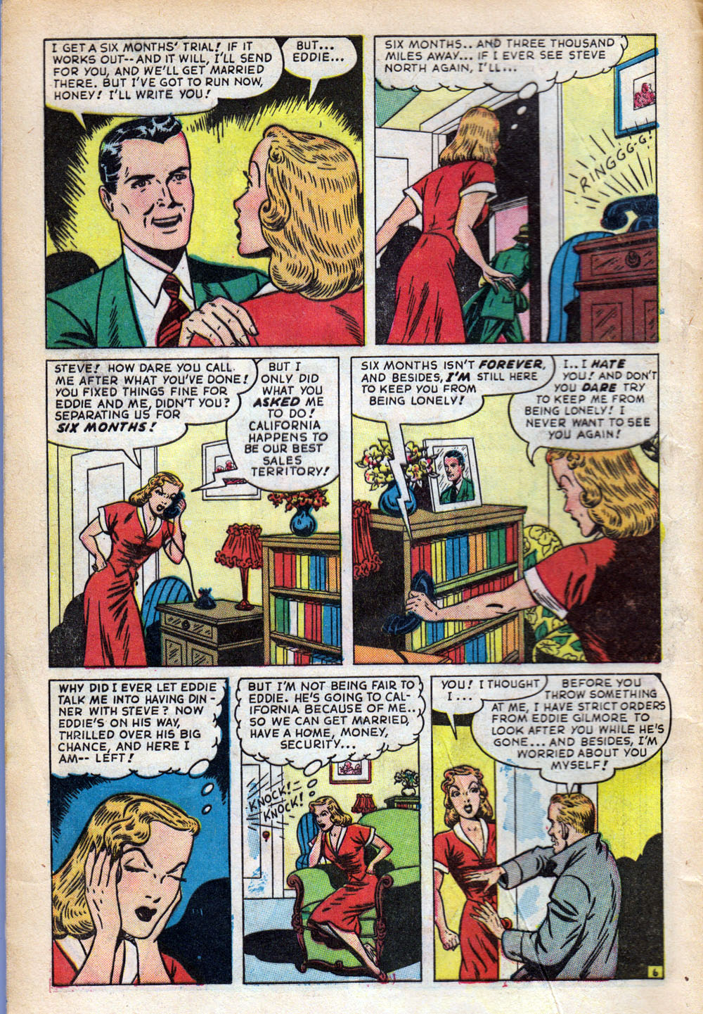 Read online Glamorous Romances comic -  Issue #42 - 8