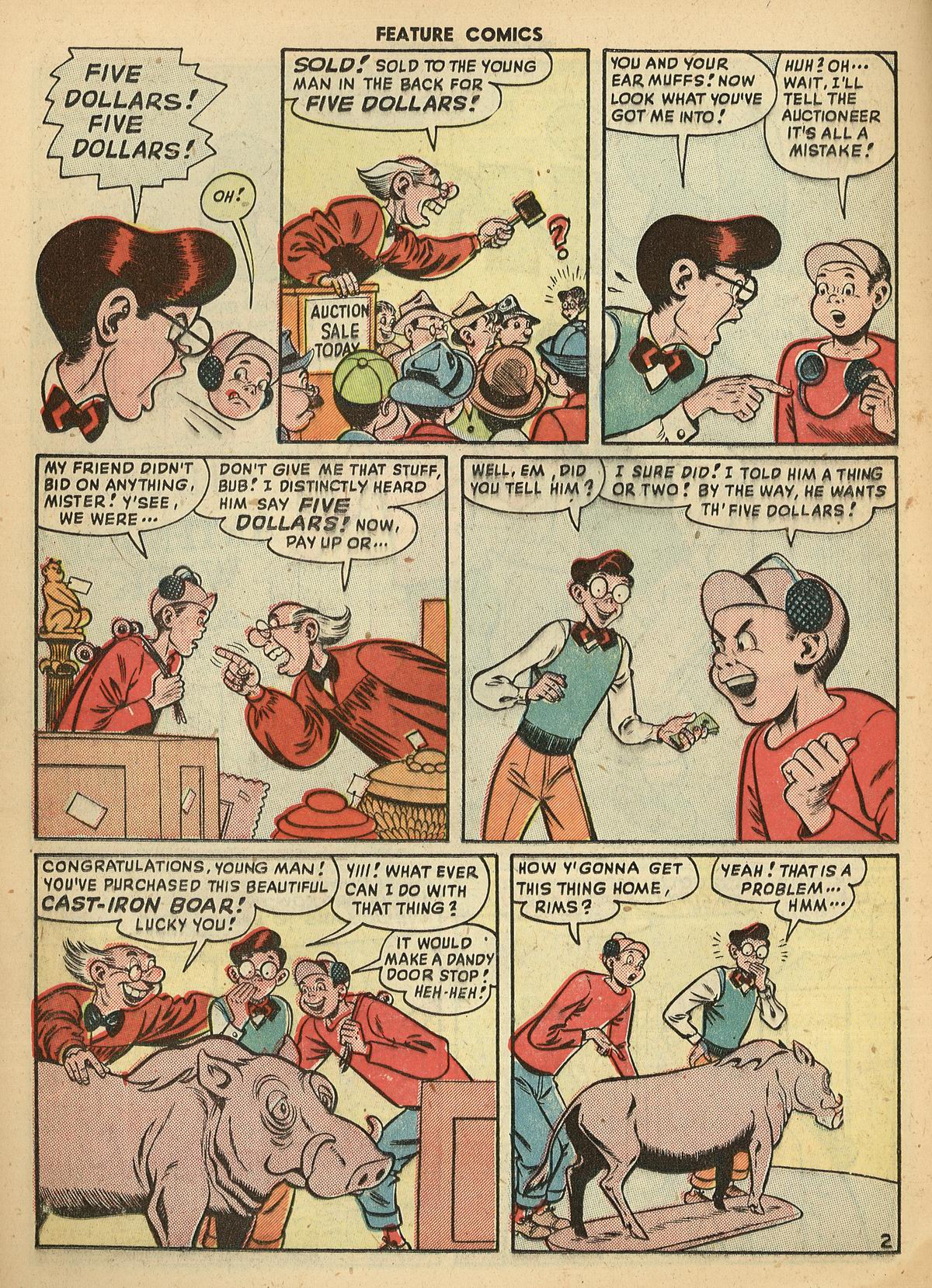 Read online Feature Comics comic -  Issue #139 - 16