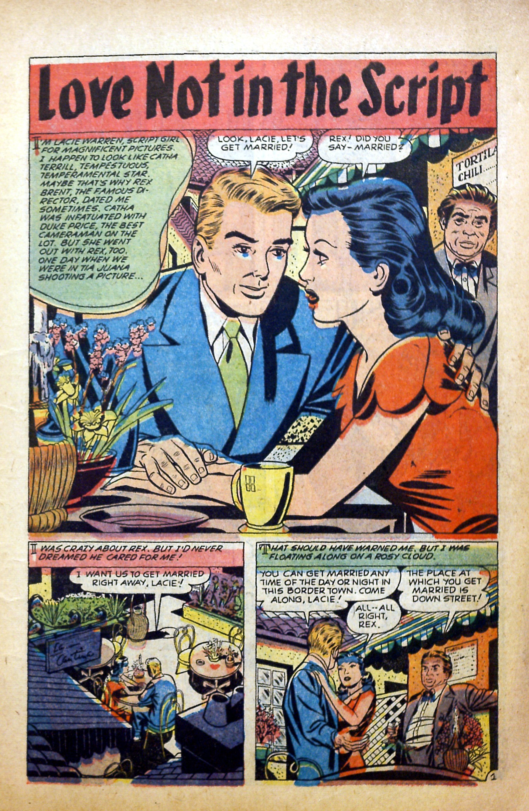 Read online Glamorous Romances comic -  Issue #82 - 3