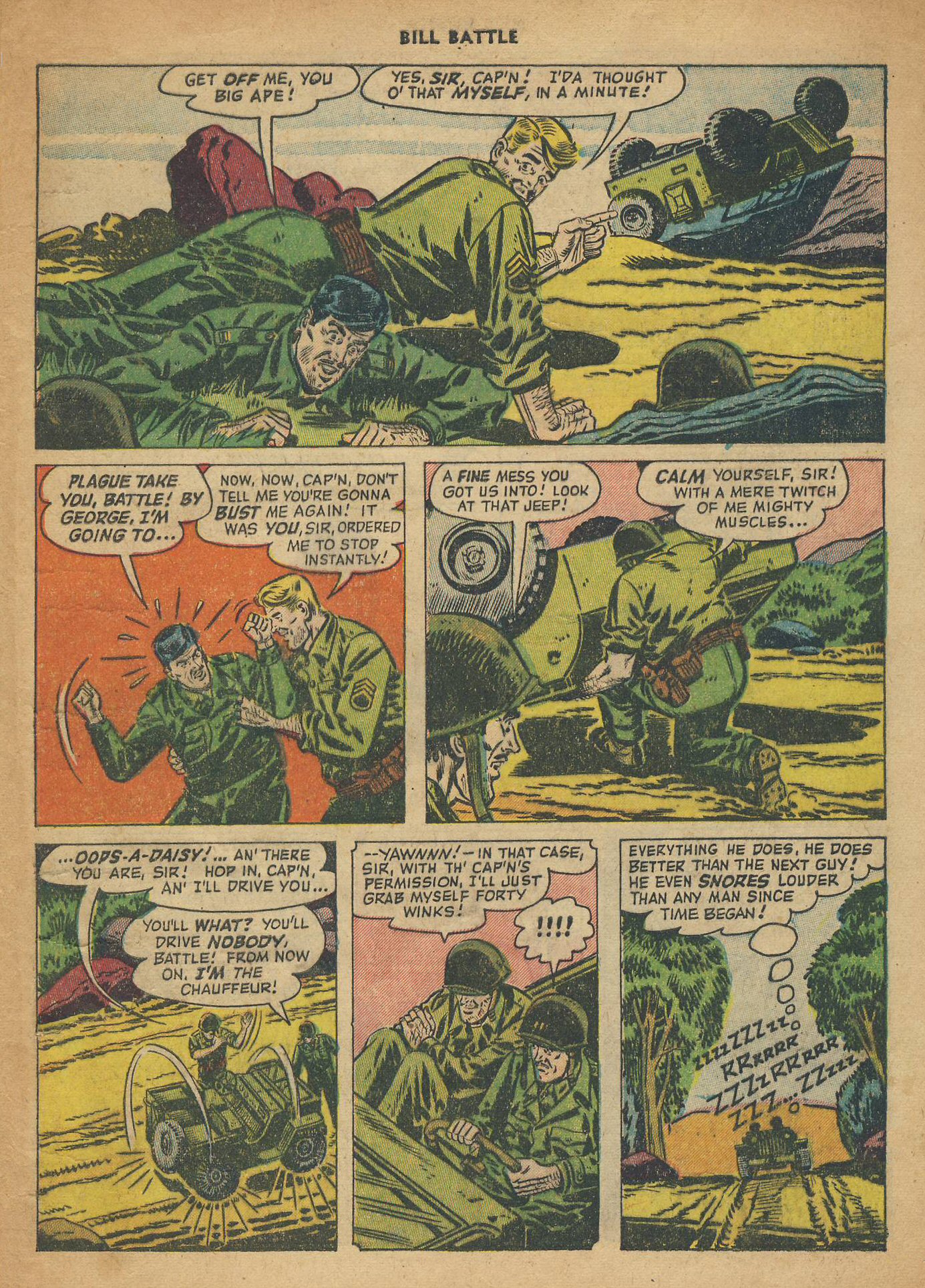 Read online Bill Battle: The One Man Army comic -  Issue #1 - 5