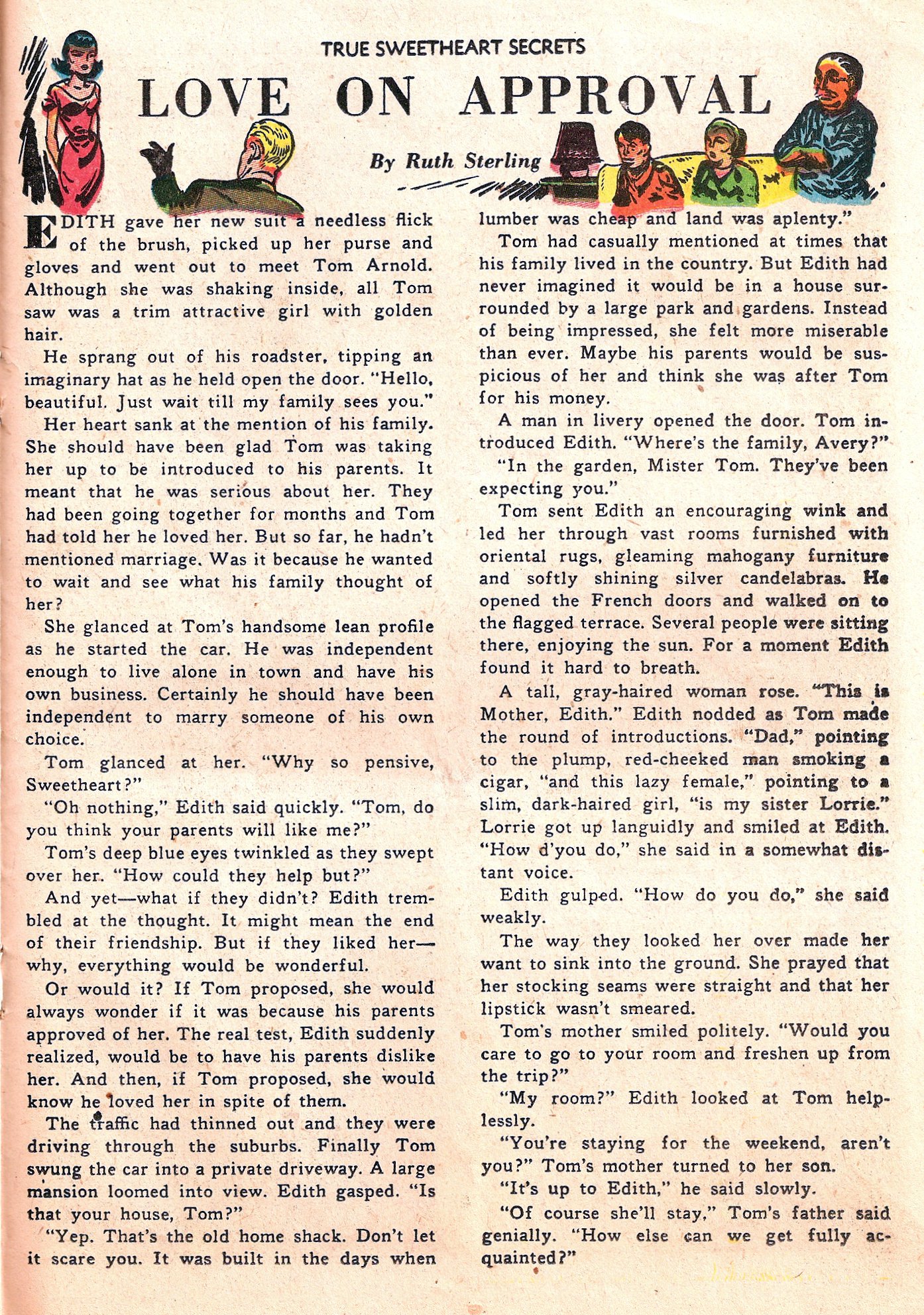 Read online True Sweetheart Secrets comic -  Issue #11 - 23