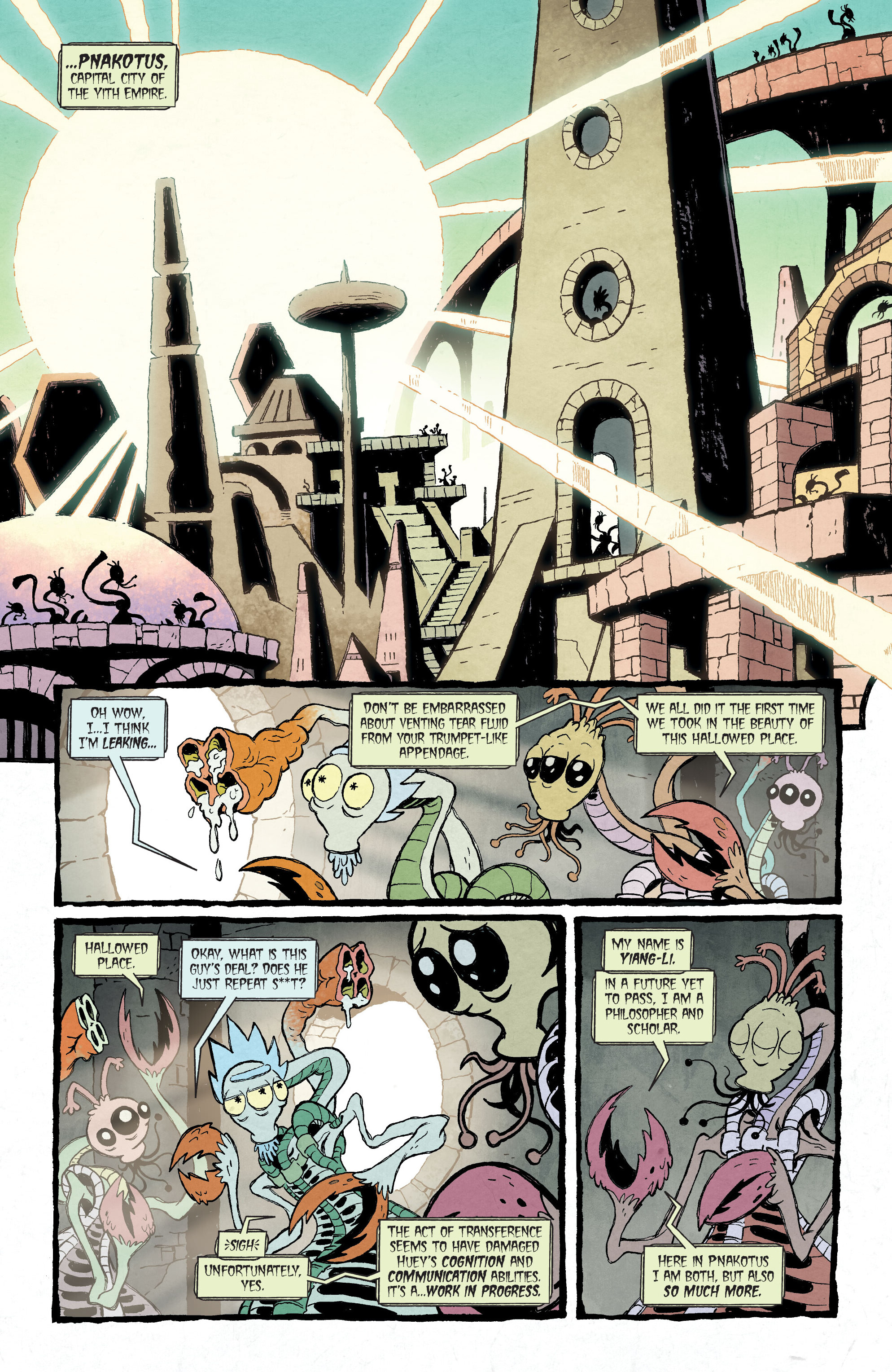 Read online Rick and Morty: vs. Cthulhu comic -  Issue # TPB - 60