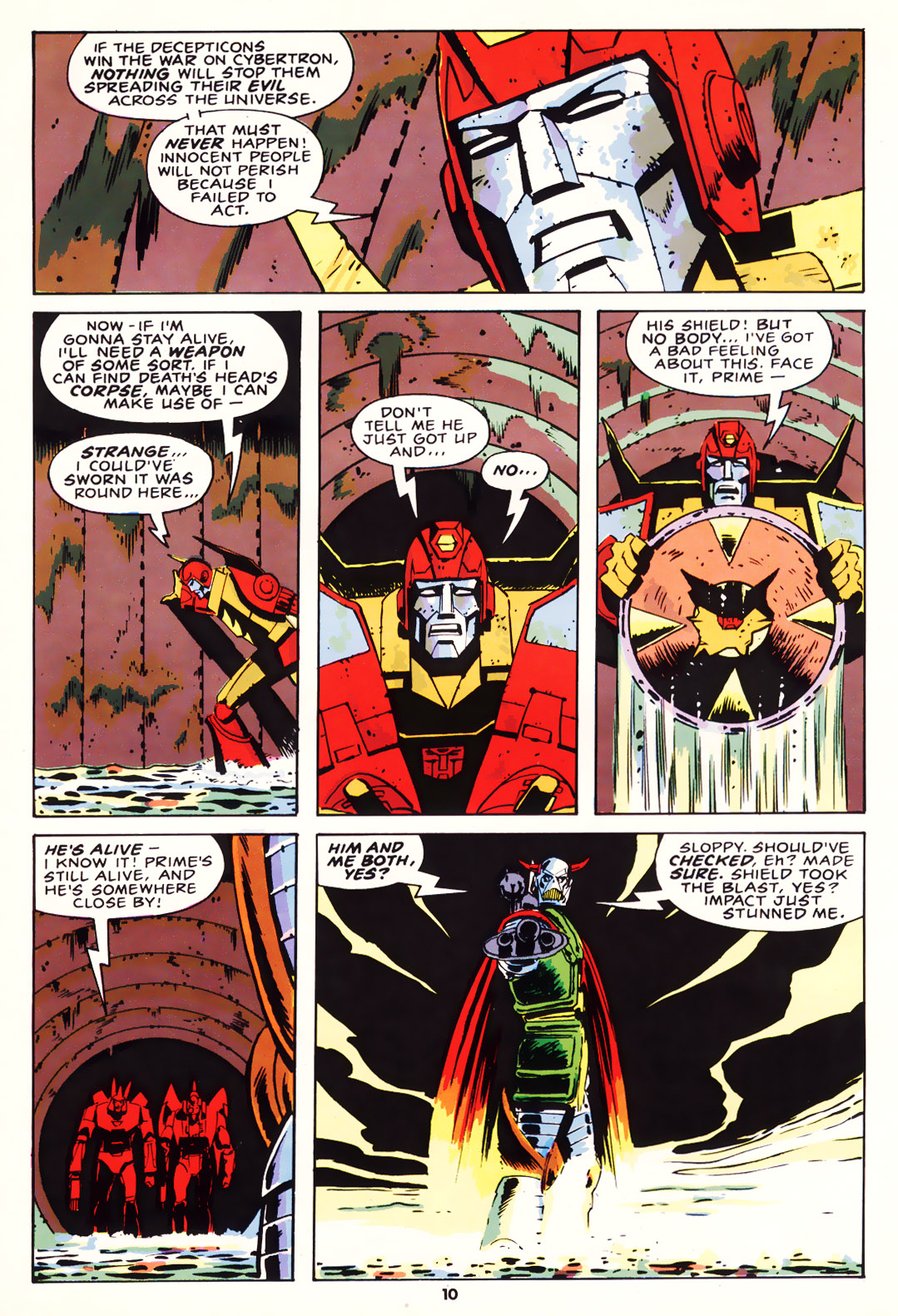 Read online The Transformers (UK) comic -  Issue #134 - 9