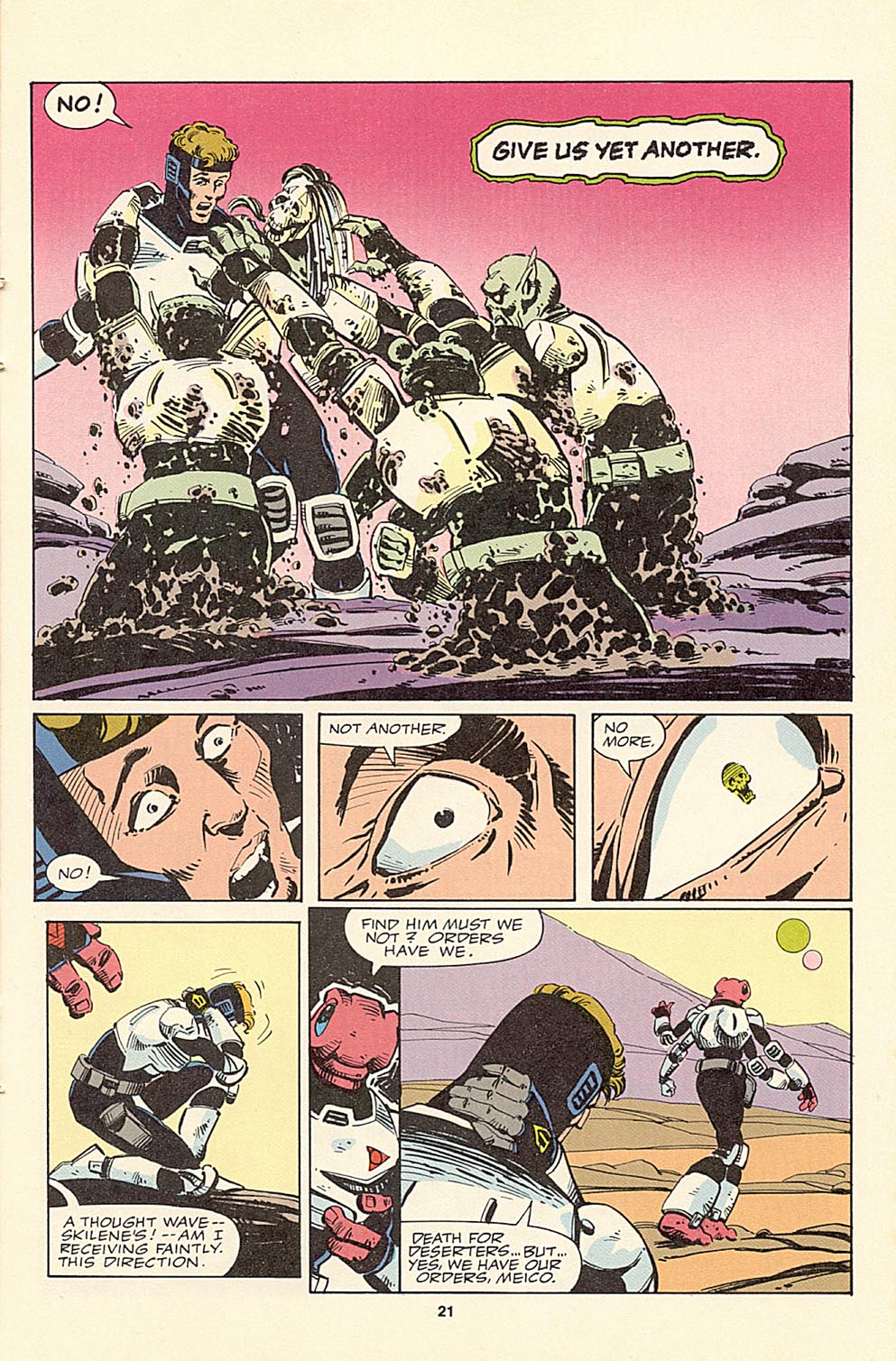 Read online Alien Legion comic -  Issue #20 - 23