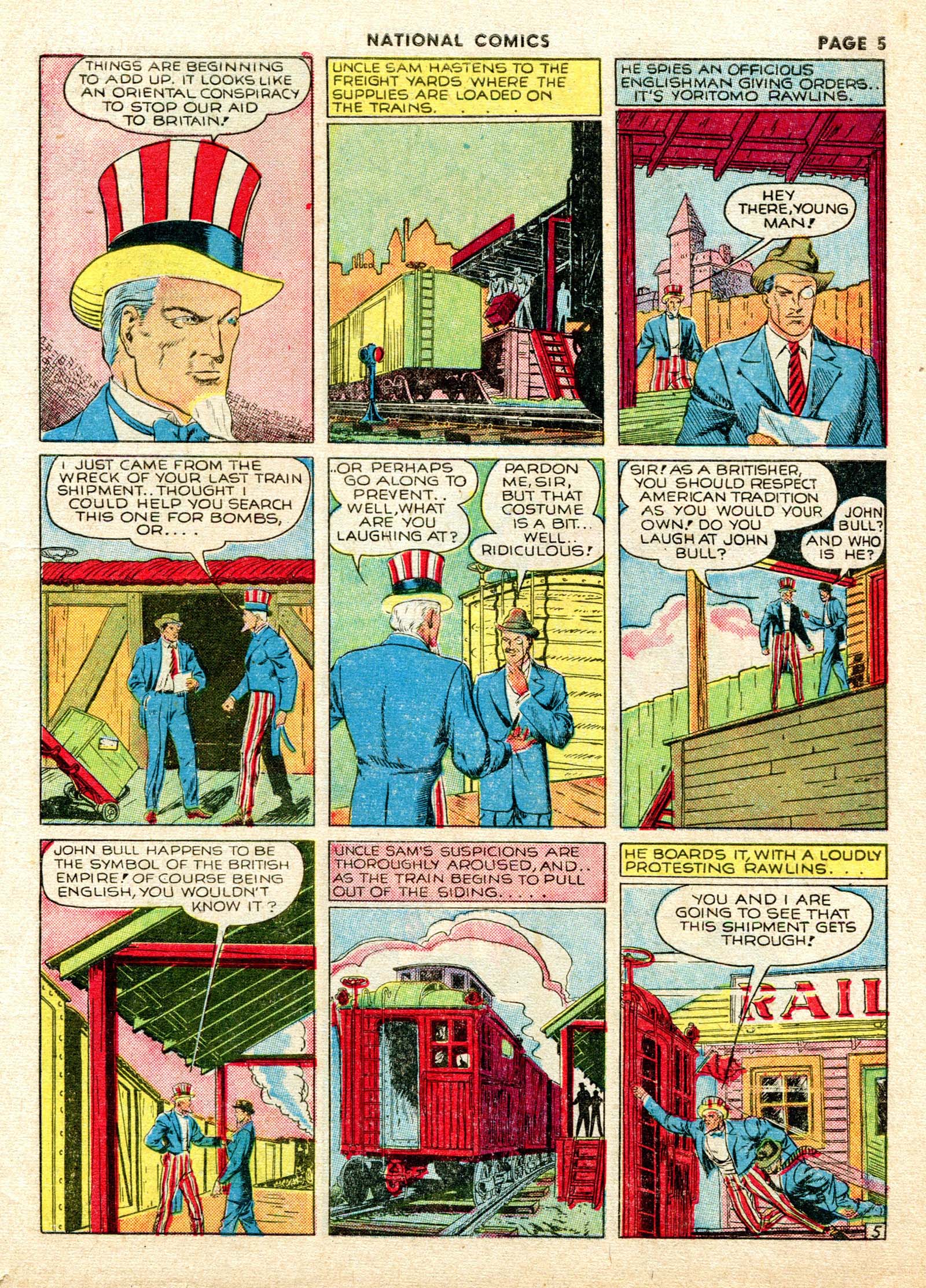 Read online National Comics comic -  Issue #8 - 7