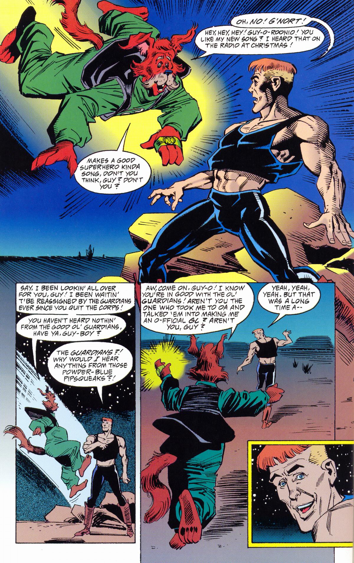 Read online Guy Gardner: Reborn comic -  Issue #1 - 50