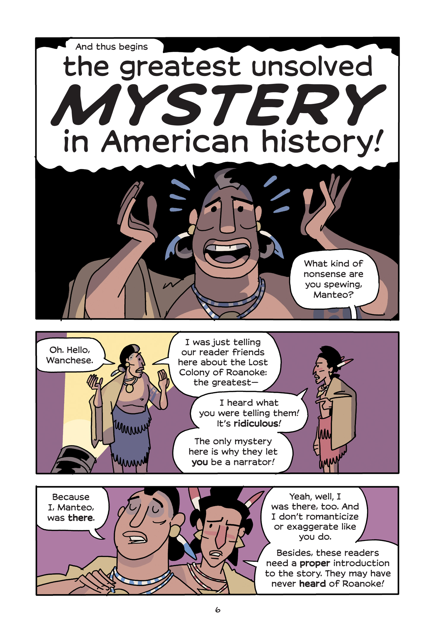 Read online History Comics comic -  Issue # The Roanoke Colony - Americas First Mystery - 15