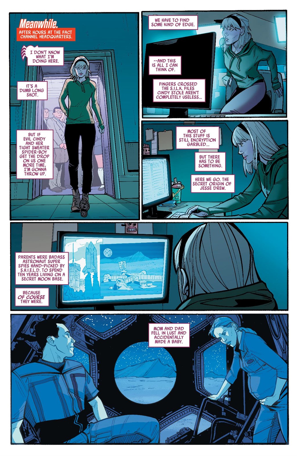 Spider-Gwen: Ghost-Spider Modern Era Epic Collection: Edge of Spider-Verse issue Edge of Spider-Verse (Part 4) - Page 95