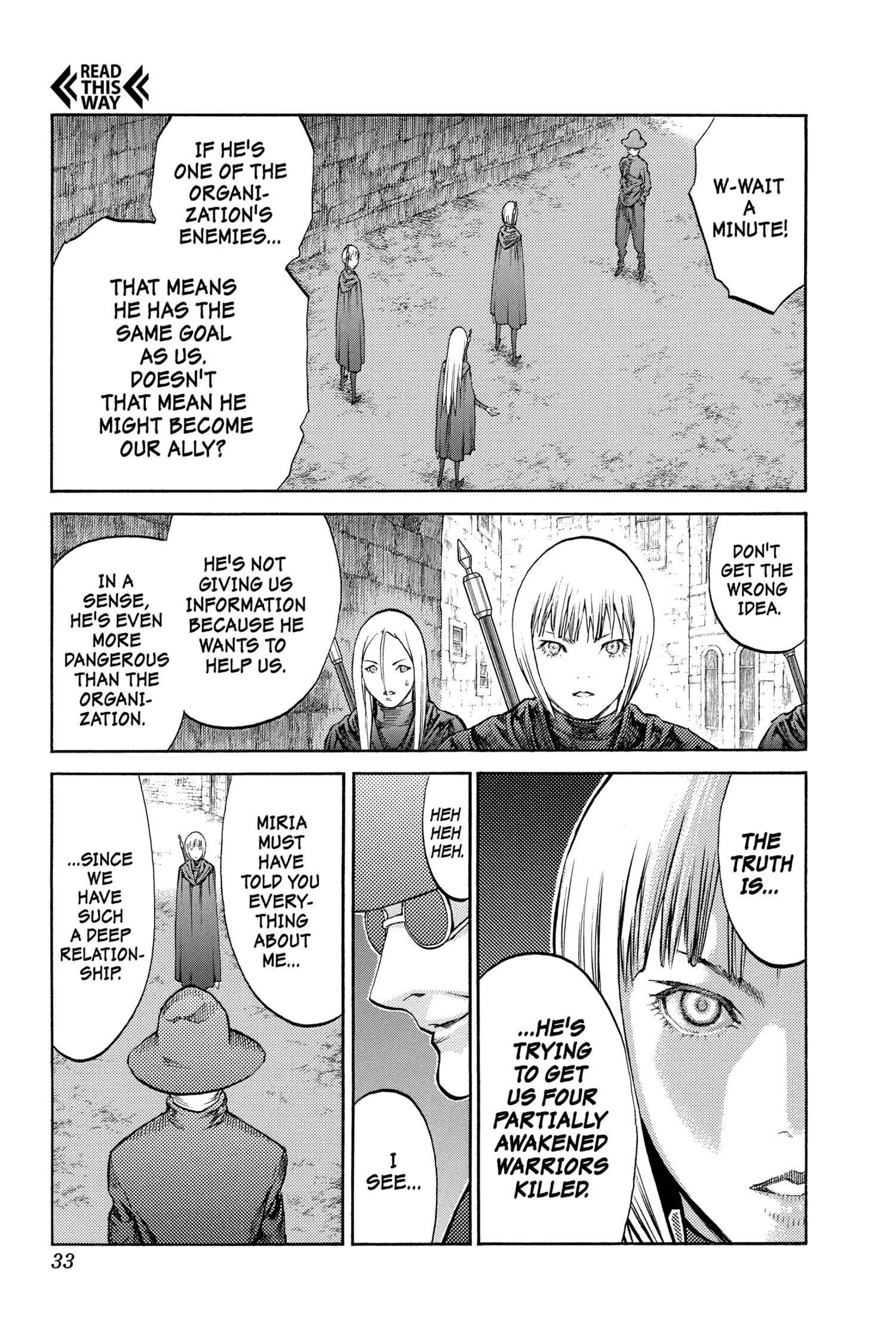 Read online Claymore comic -  Issue #16 - 32