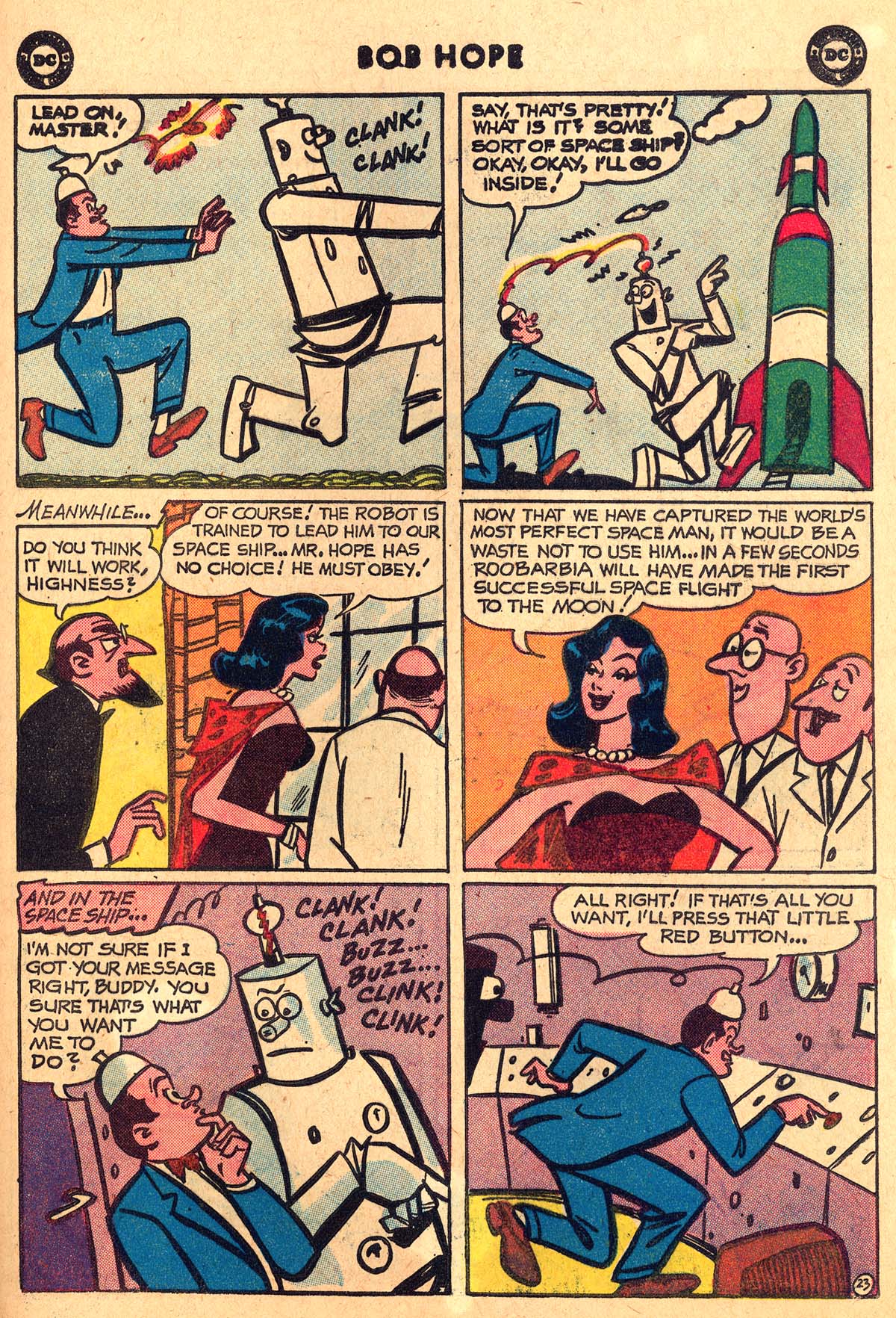 Read online The Adventures of Bob Hope comic -  Issue #60 - 29