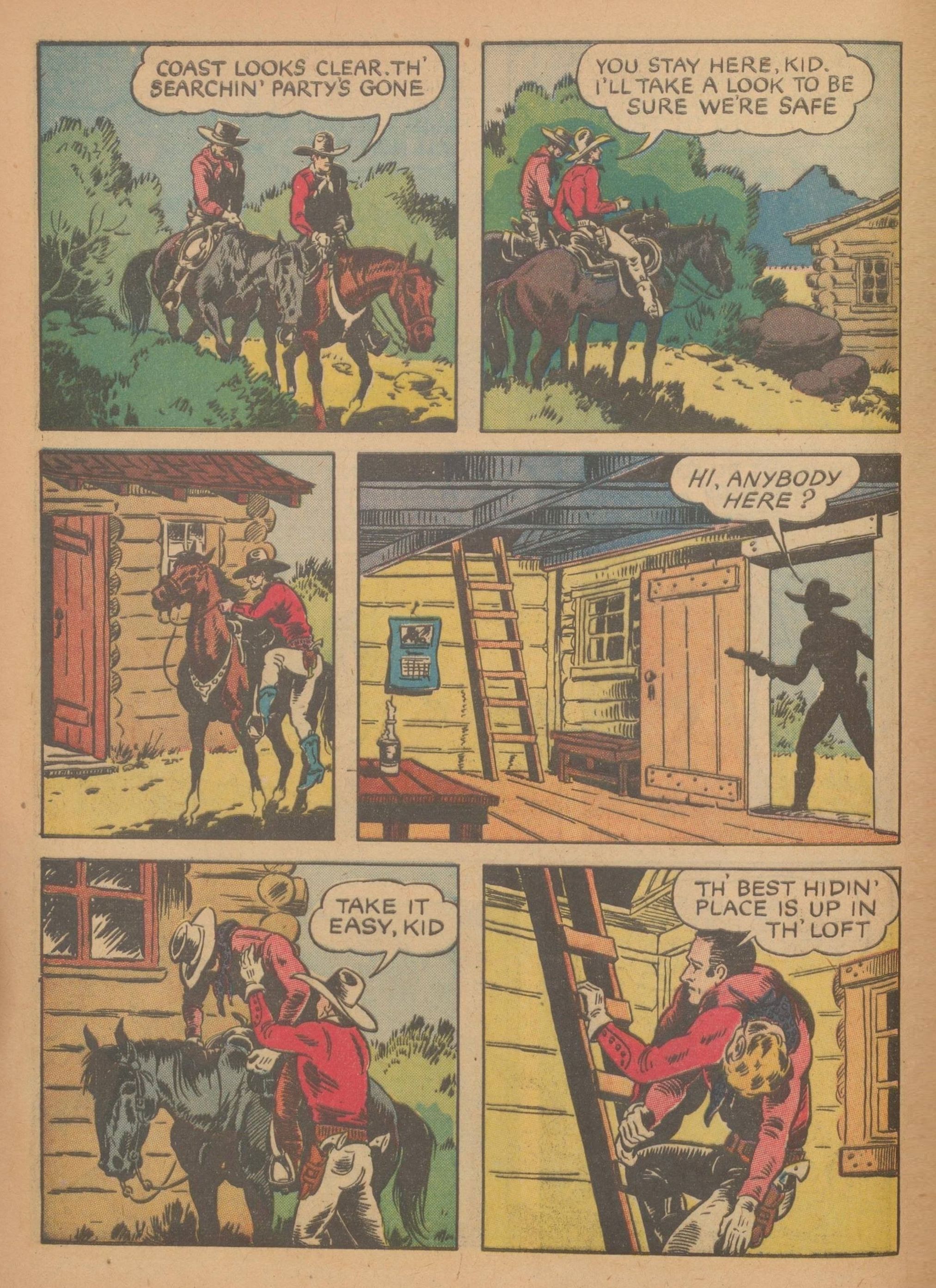 Read online Gene Autry Comics comic -  Issue #4 - 12