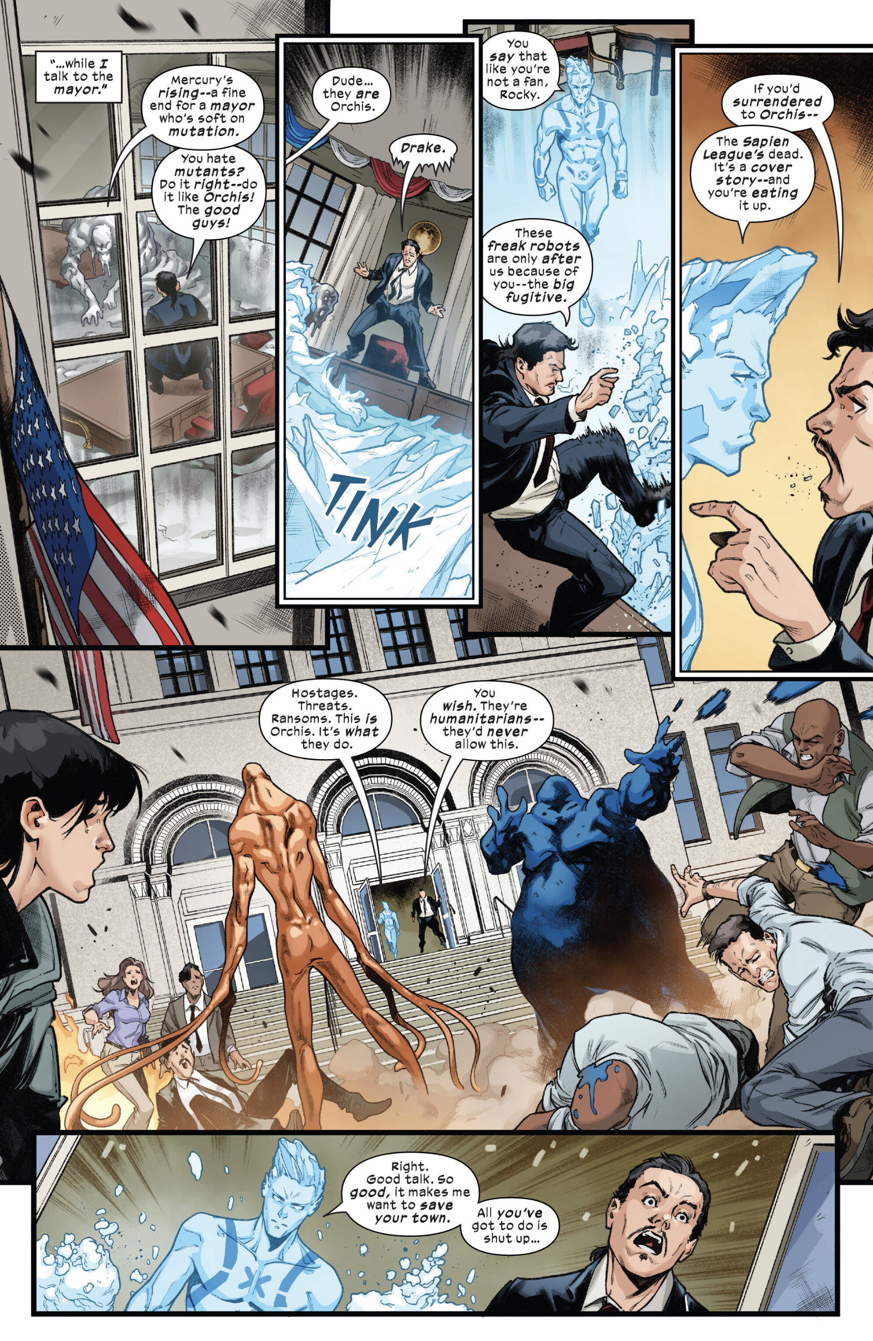 Read online Astonishing Iceman comic -  Issue #2 - 13