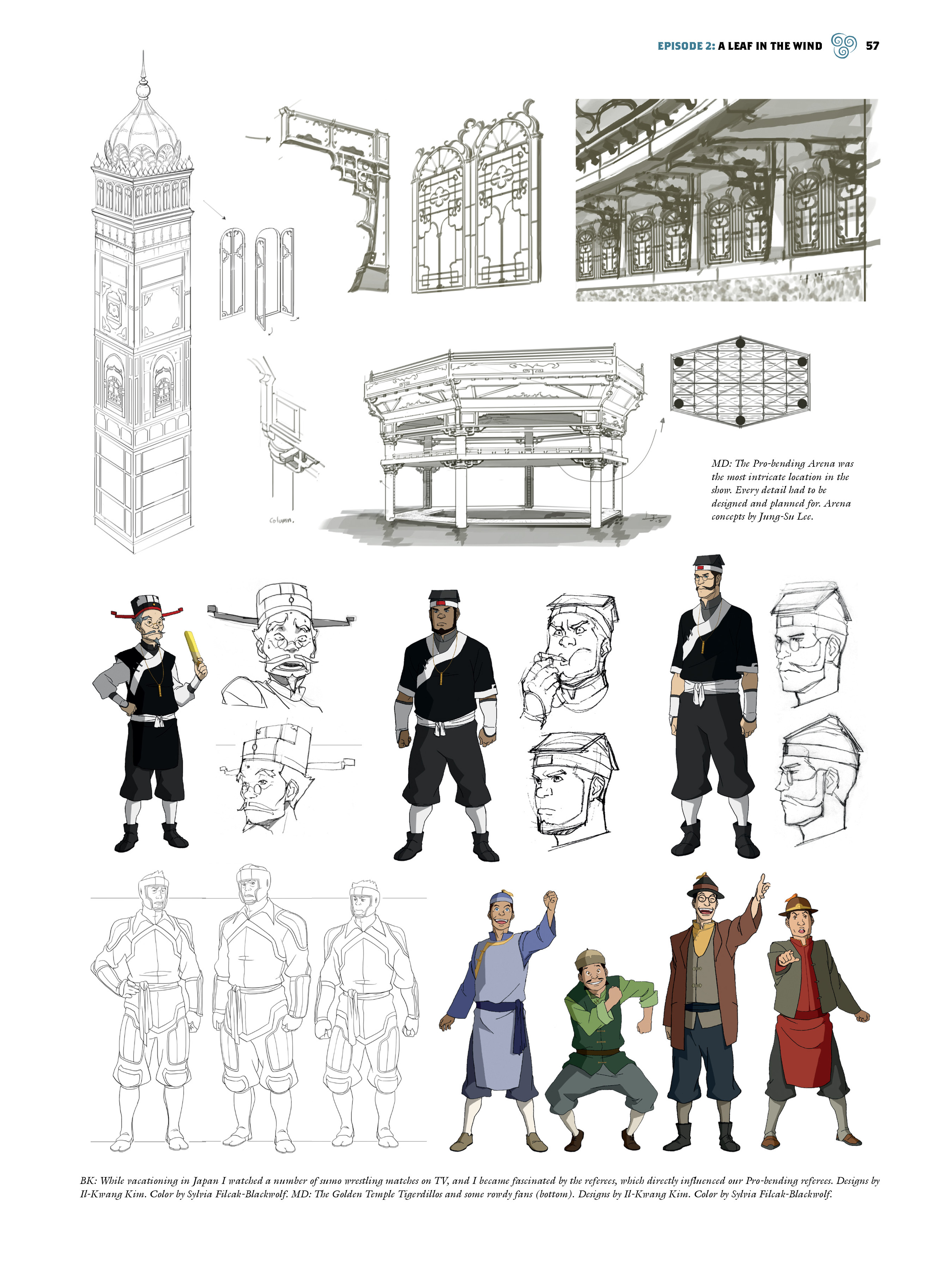 Read online The Legend of Korra: The Art of the Animated Series comic -  Issue # TPB 1 - 53