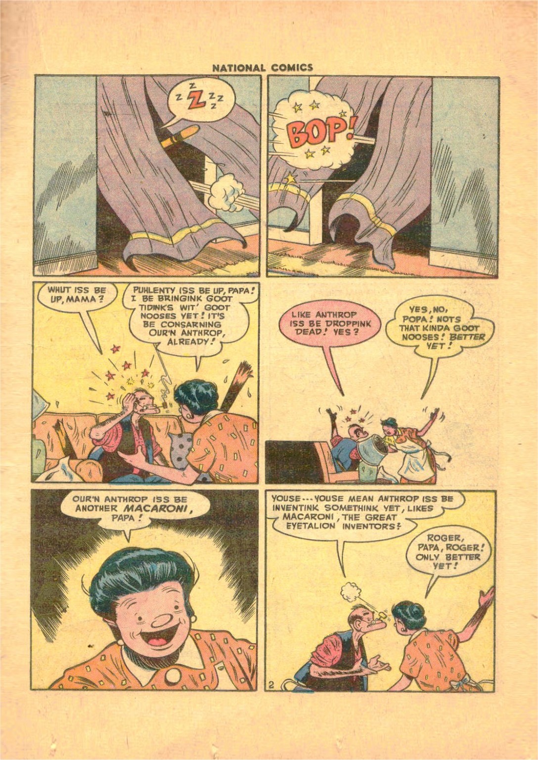 Read online National Comics comic -  Issue #65 - 22