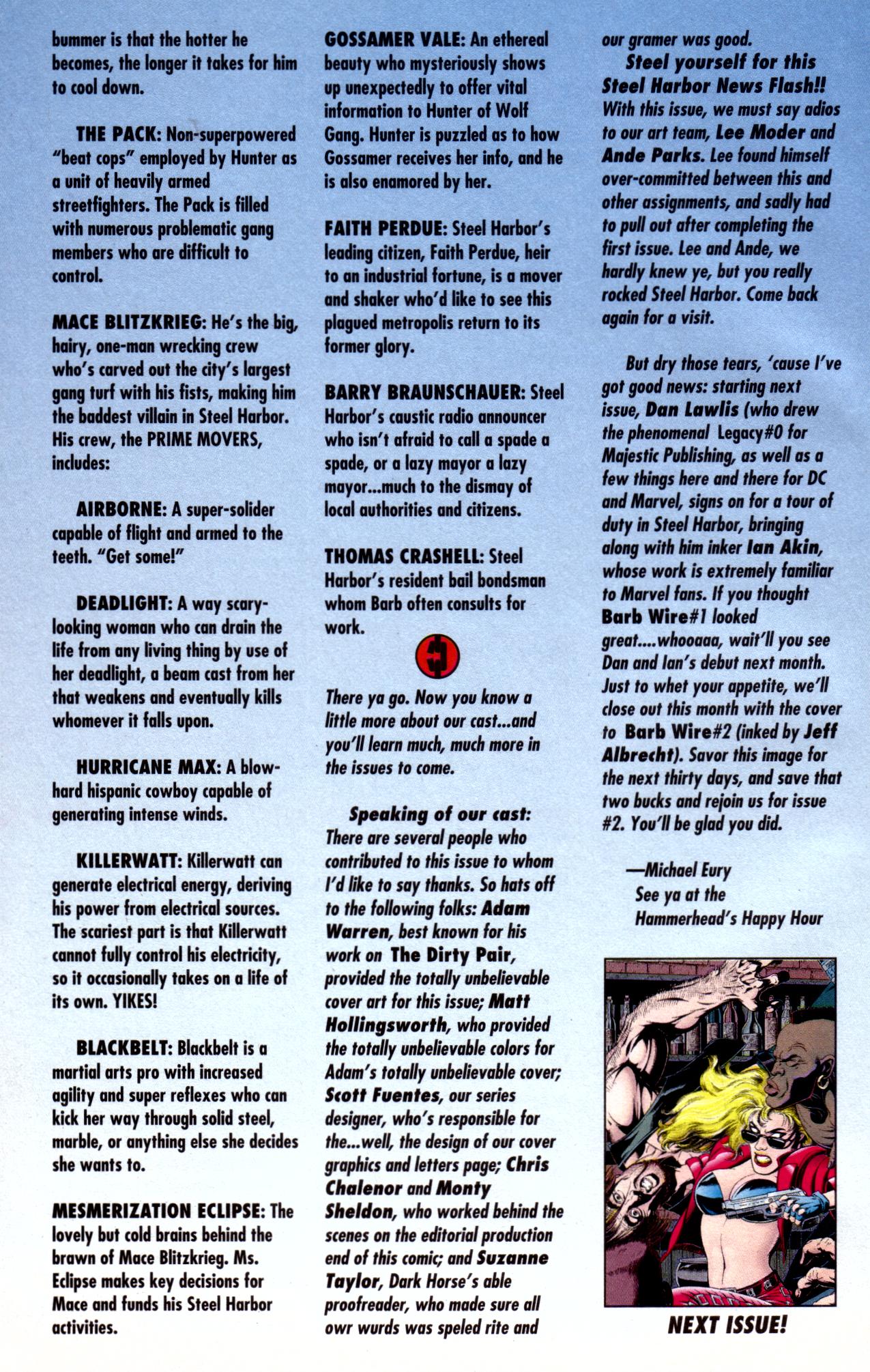 Read online Barb Wire (1994) comic -  Issue #1 - 24