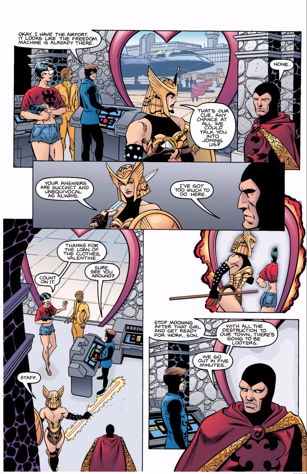 Read online Pantheon comic -  Issue #10 - 9