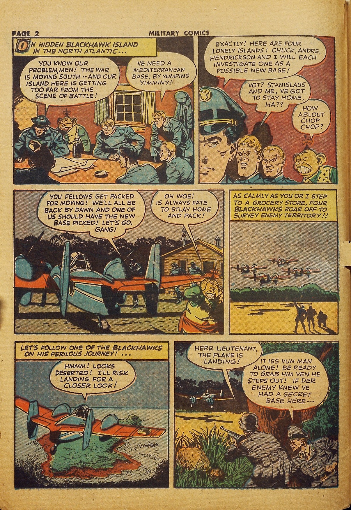 Read online Military Comics comic -  Issue #22 - 4