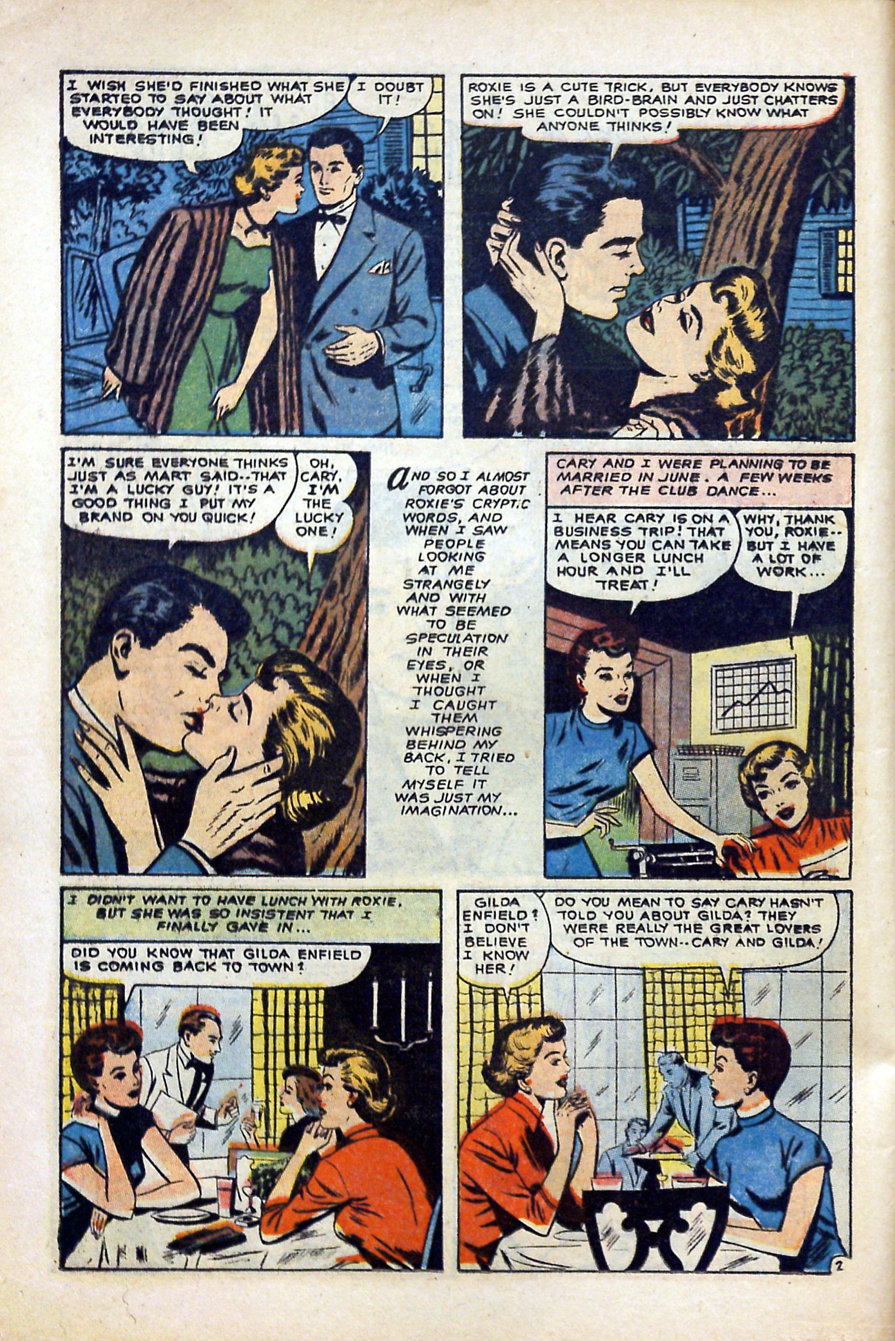 Read online Glamorous Romances comic -  Issue #87 - 12