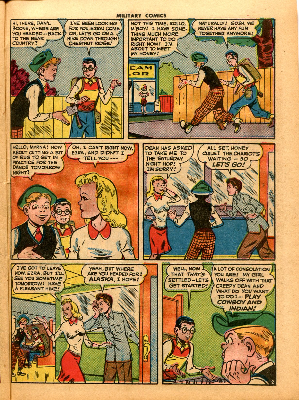 Read online Military Comics comic -  Issue #41 - 43