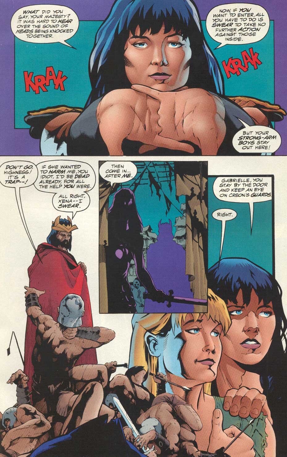 Read online Xena: Warrior Princess - The Dragon's Teeth comic -  Issue #2 - 6