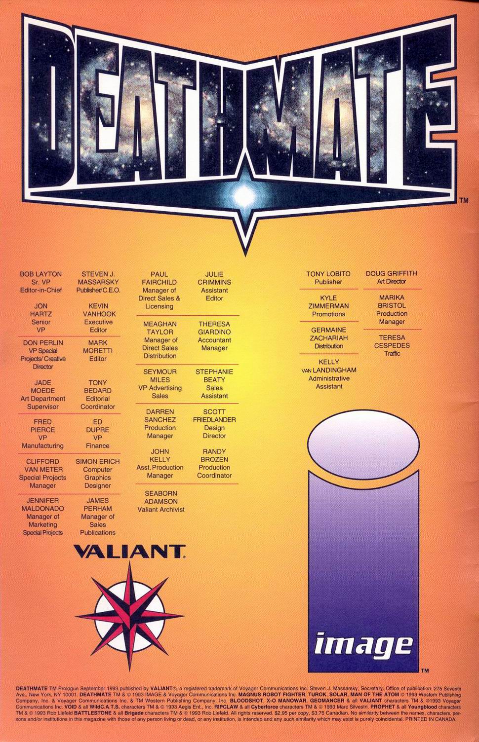 Read online Deathmate comic -  Issue # Red - 2