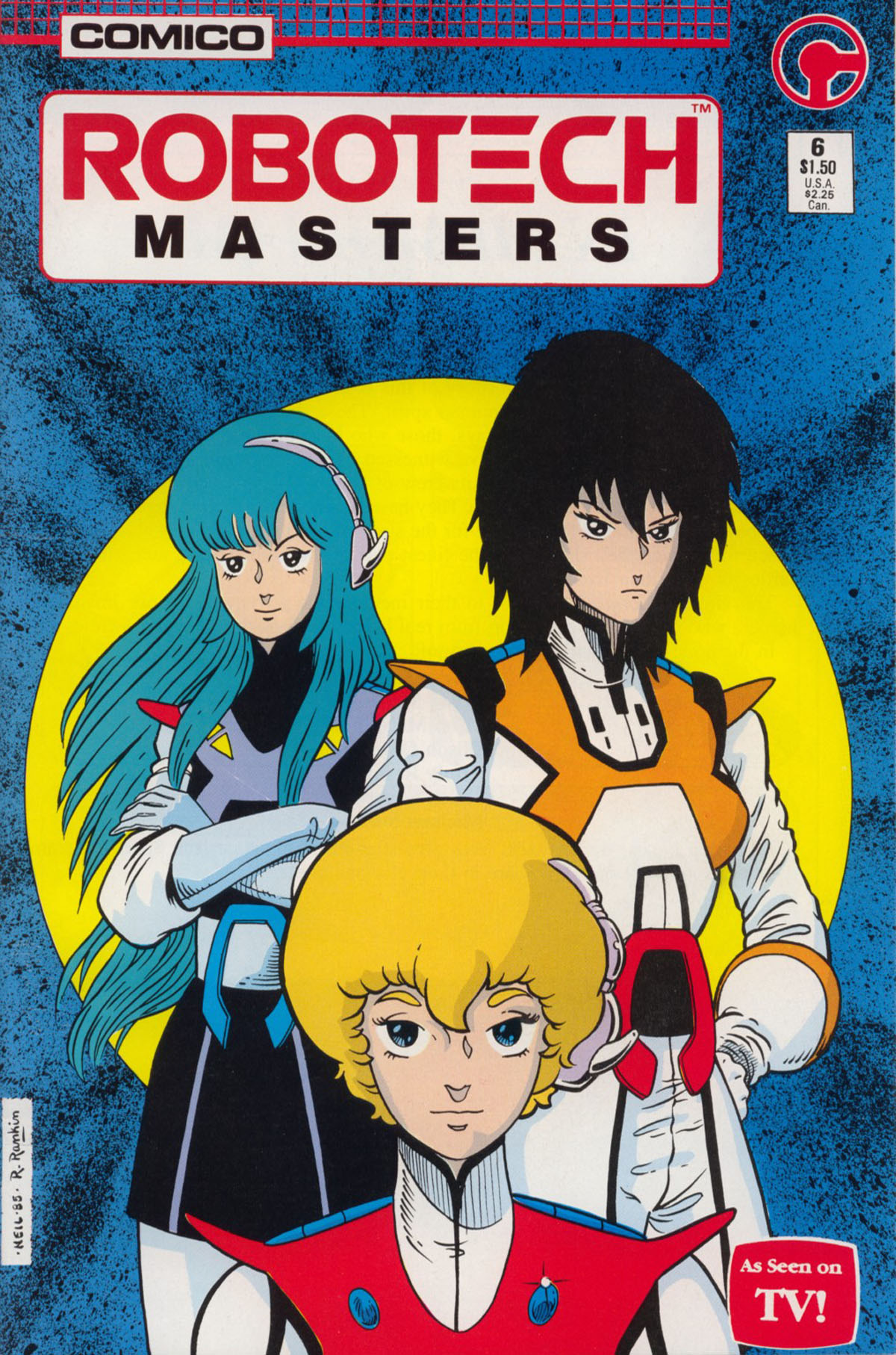 Read online Robotech Masters comic -  Issue #6 - 1