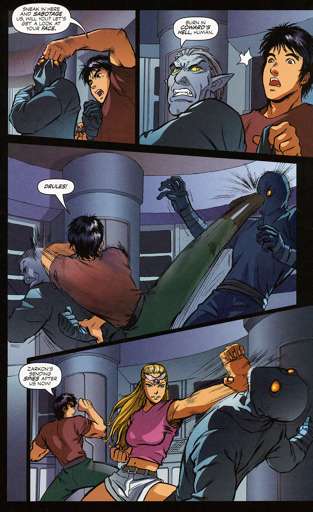 Read online Voltron: Defender of the Universe comic -  Issue #6 - 19