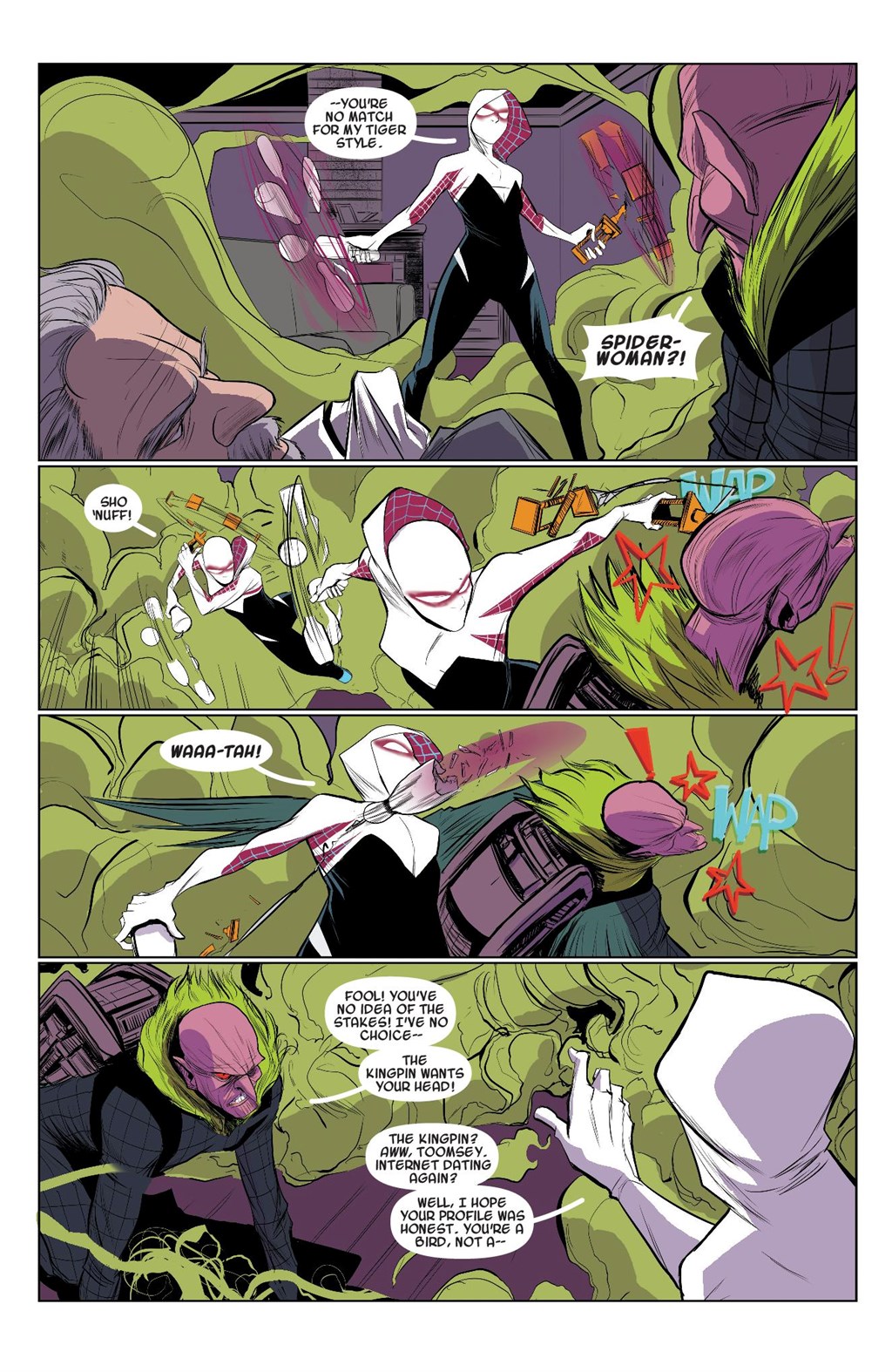Spider-Gwen: Ghost-Spider - Edge of Spider-Verse (Modern Era Epic Collection) chapter 1 page 347