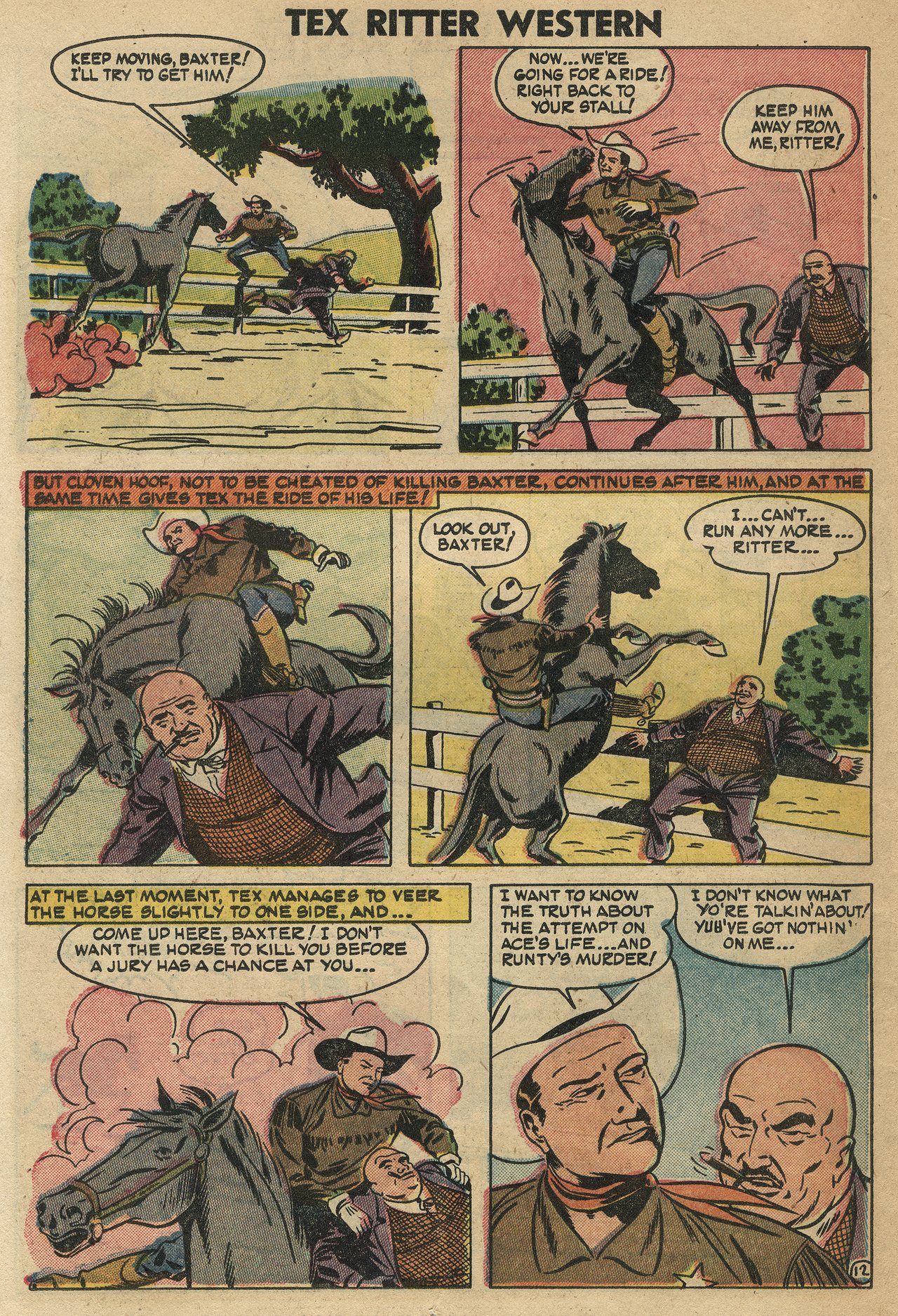 Read online Tex Ritter Western comic -  Issue #21 - 14