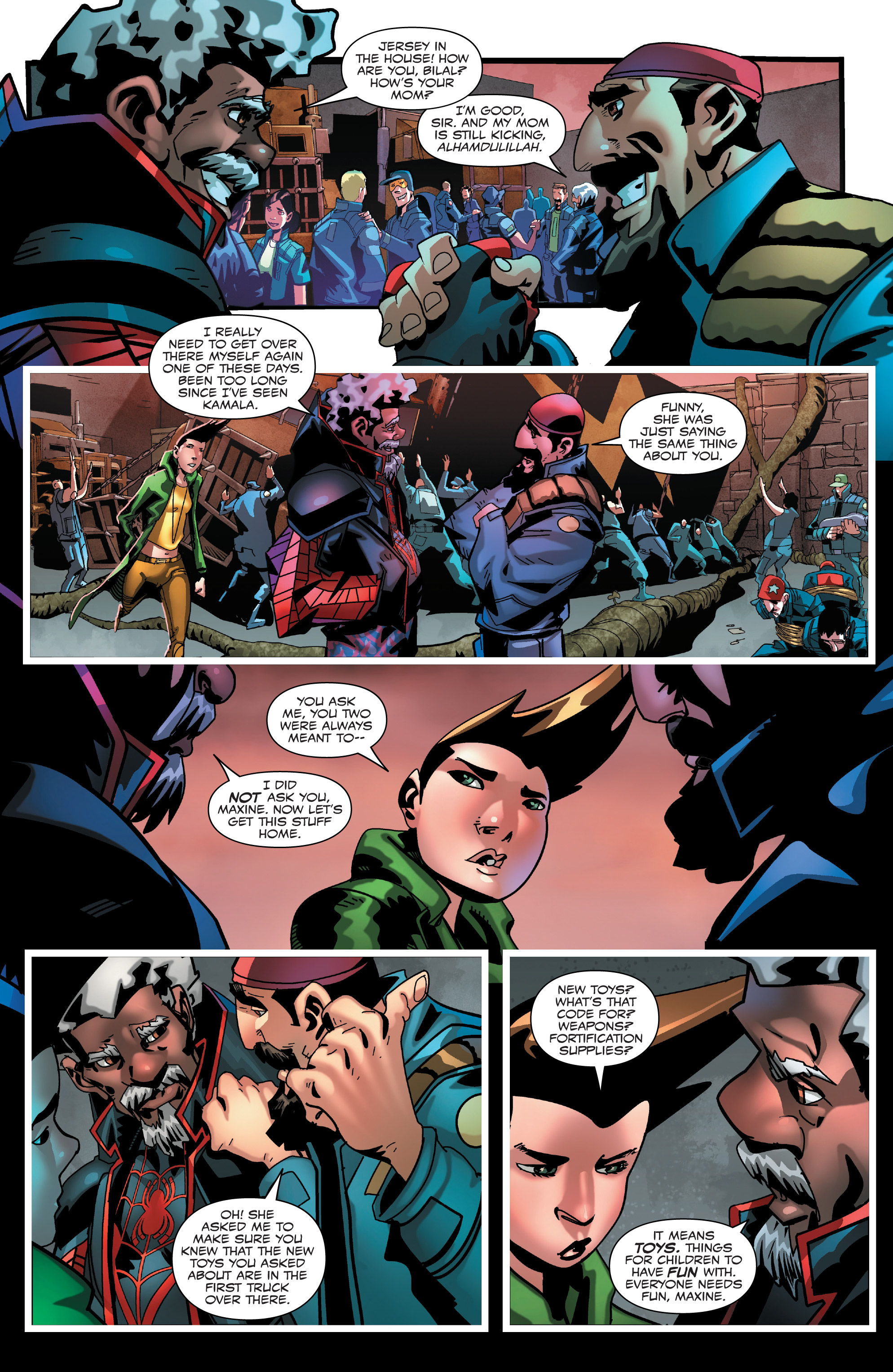 Read online Miles Morales: Spider-Man By Saladin Ahmed Omnibus comic -  Issue # TPB (Part 11) - 72