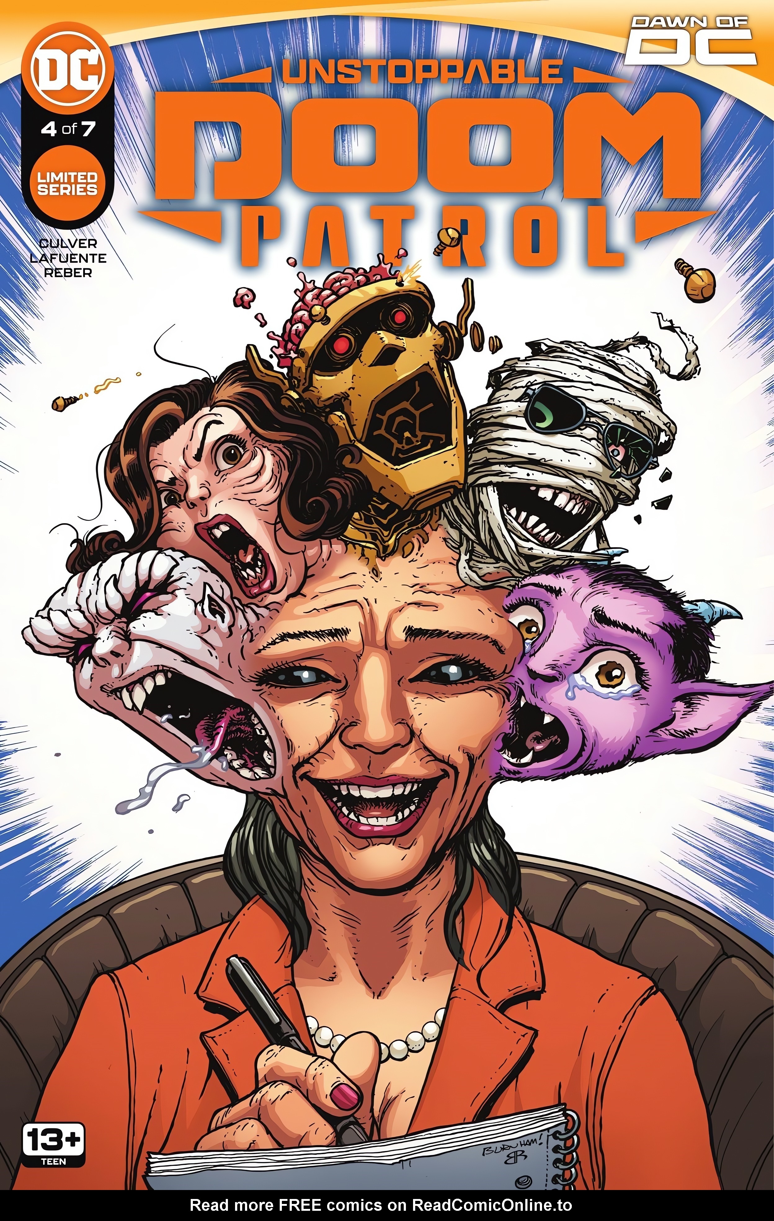 Read online Unstoppable Doom Patrol comic -  Issue #4 - 1
