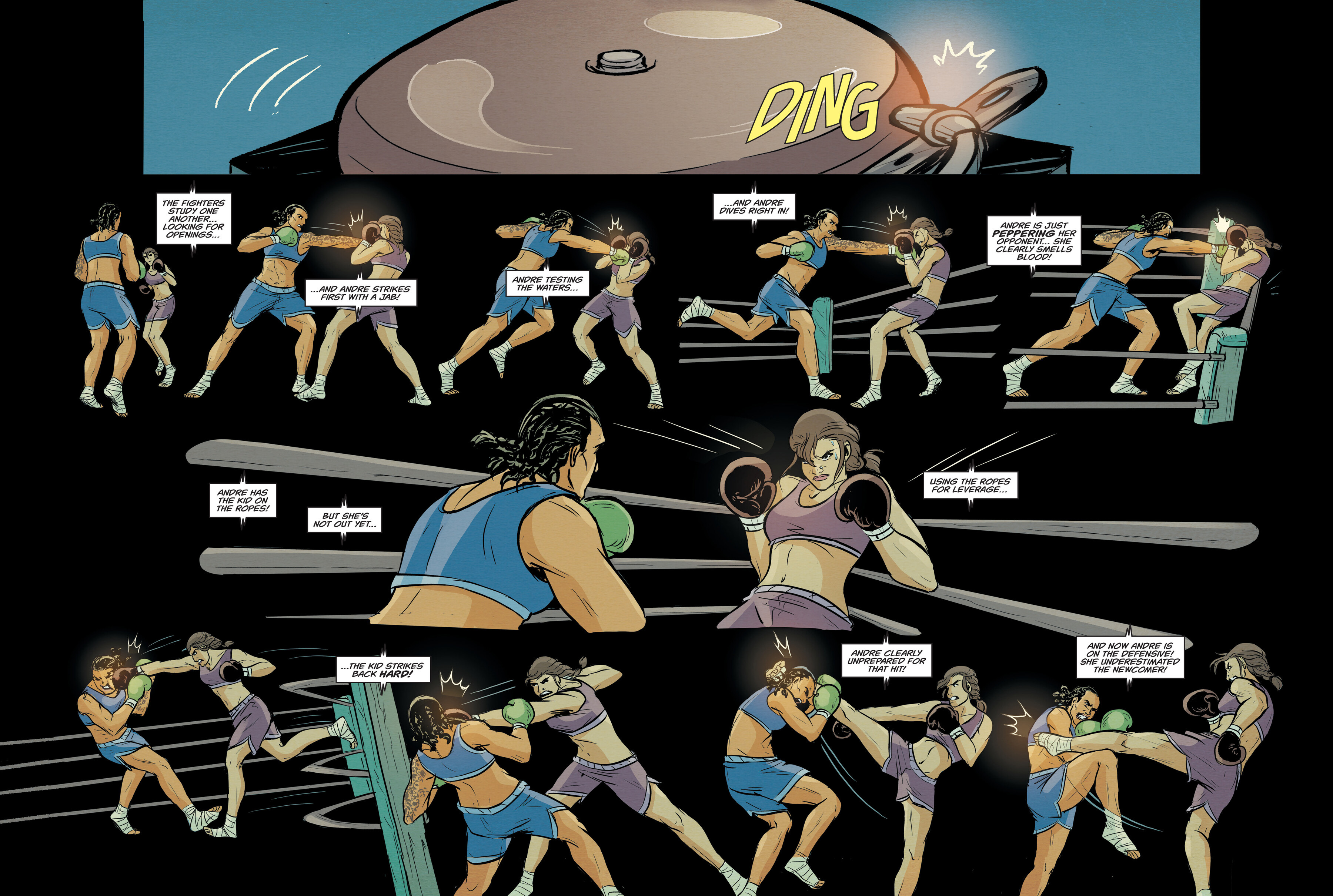 Read online Eight Limbs comic -  Issue # TPB - 102