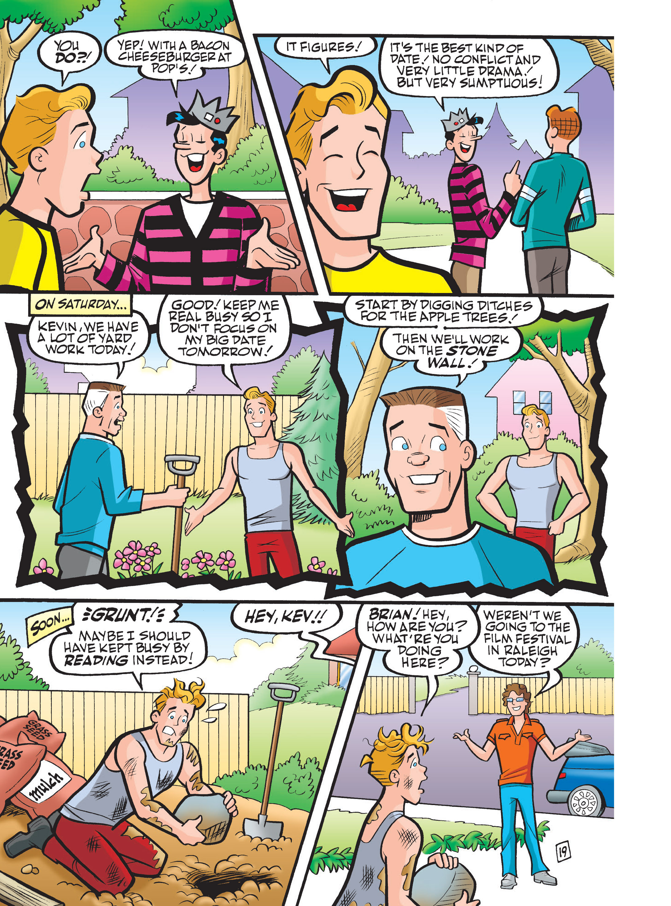 Read online Archie 75th Anniversary Digest comic -  Issue #1 - 165