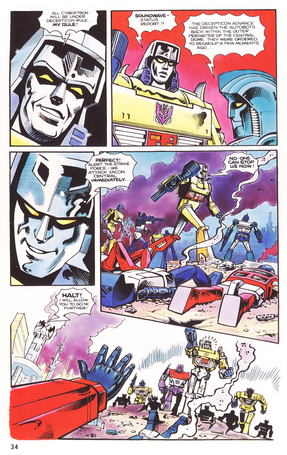 Read online The Transformers Annual comic -  Issue #1985 - 33