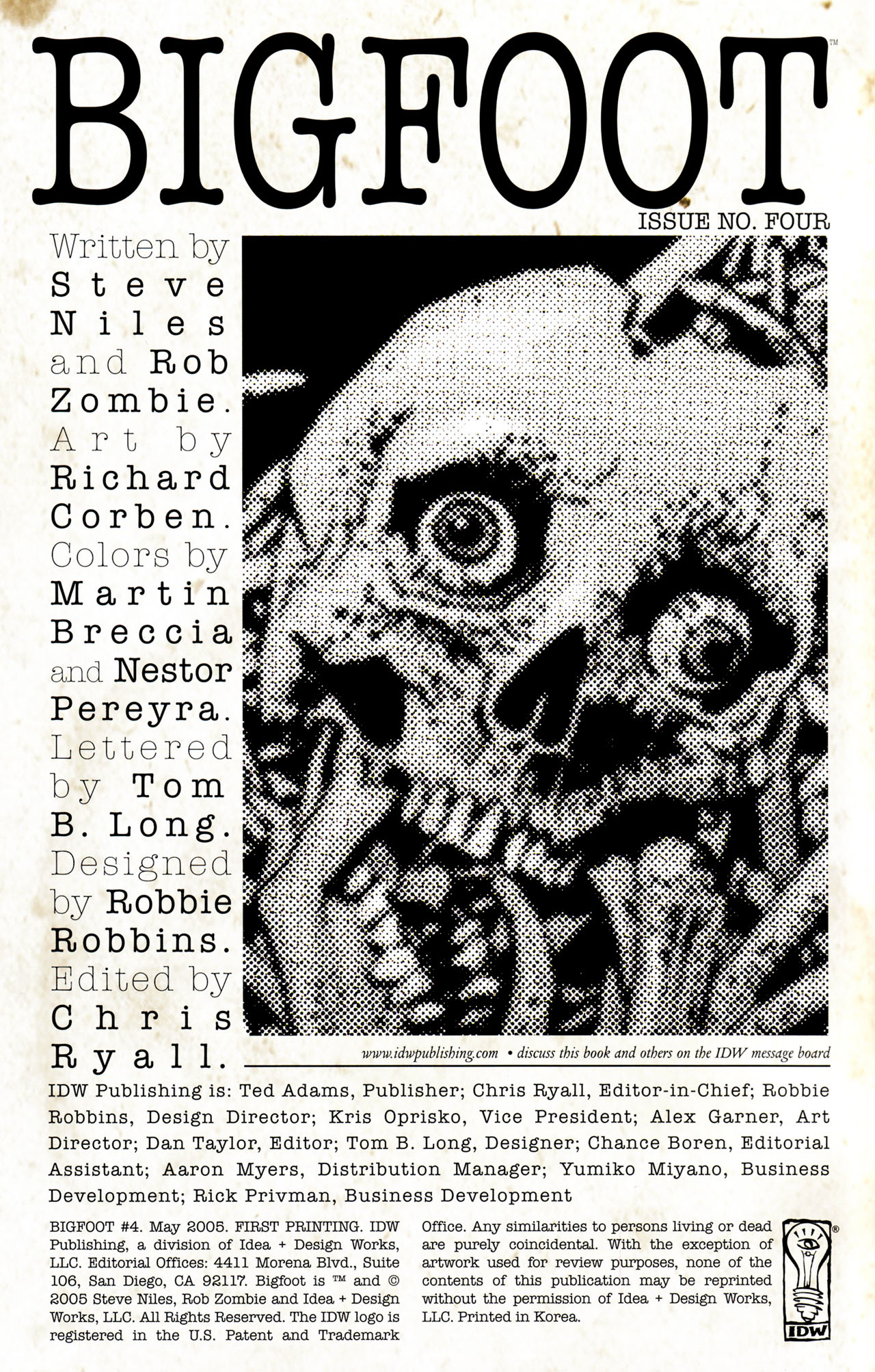 Read online Bigfoot comic -  Issue #4 - 2