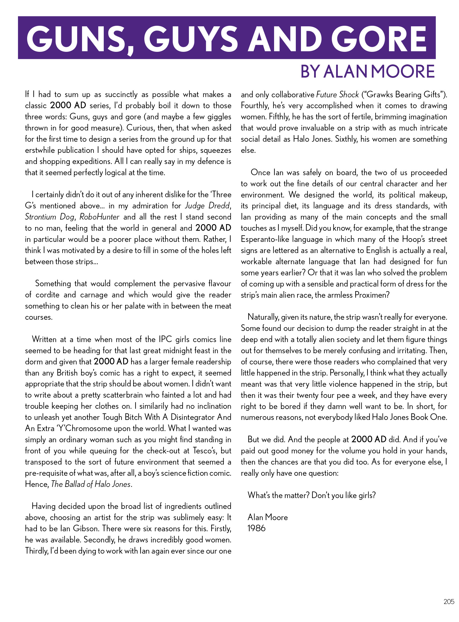 Read online The Ballad of Halo Jones: Full Colour Omnibus Edition comic -  Issue # TPB (Part 3) - 8