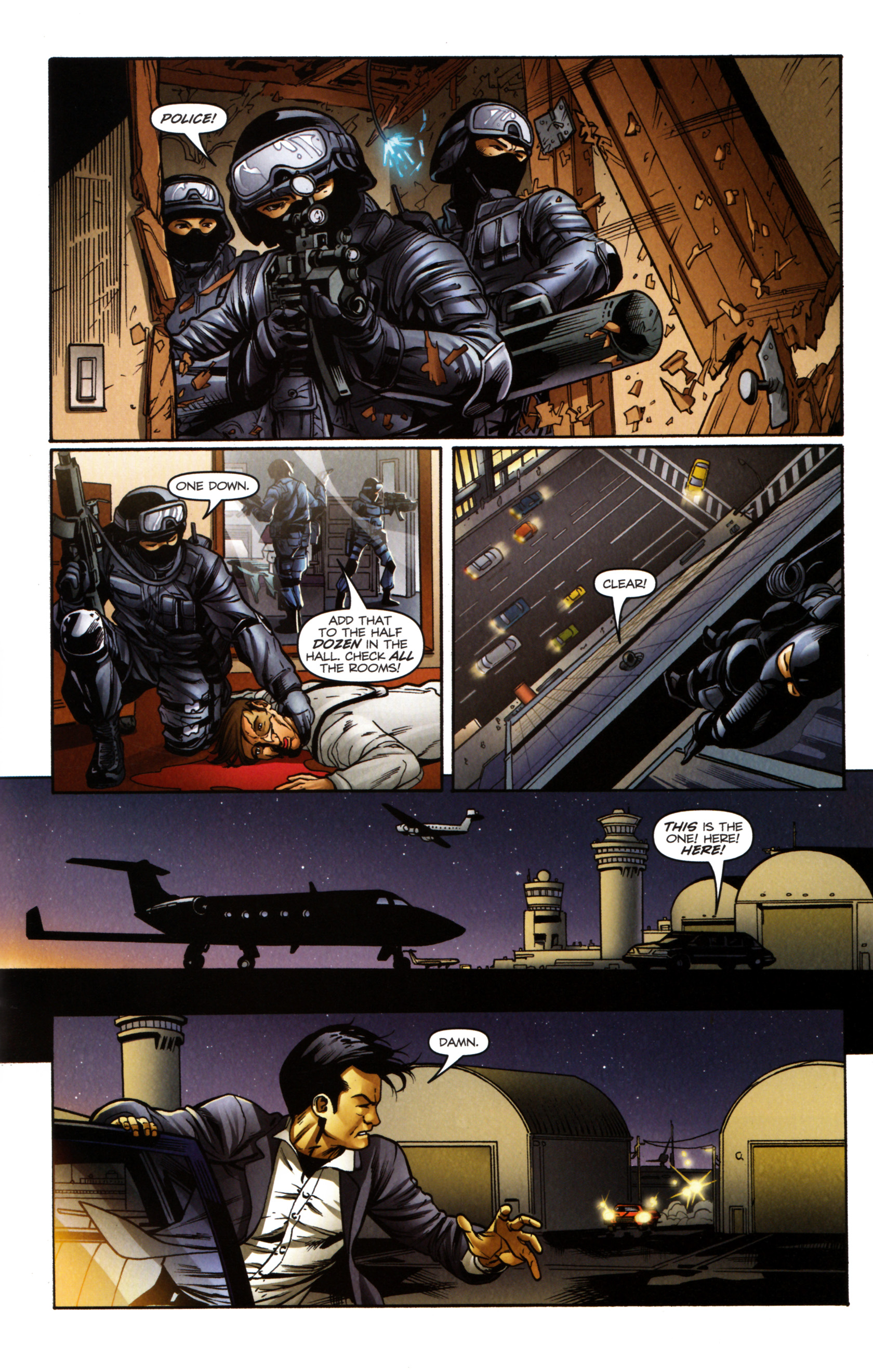 Read online Snake Eyes and Storm Shadow comic -  Issue #14 - 22
