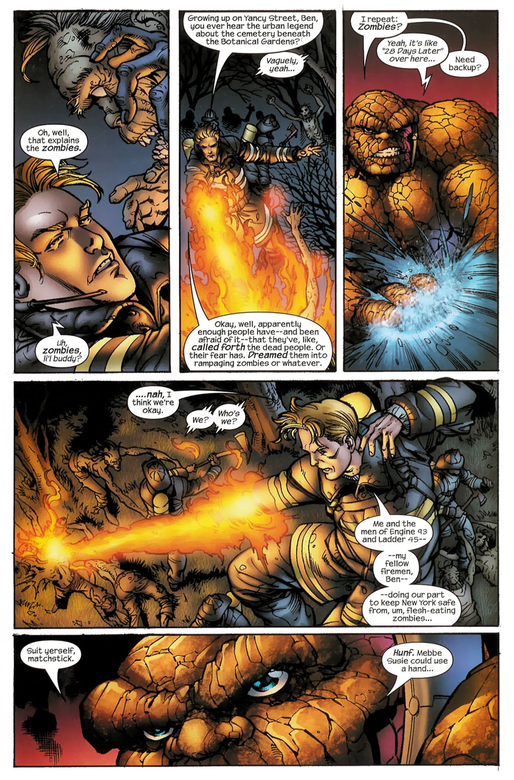 Read online Marvel Knights 4 comic -  Issue #11 - 12