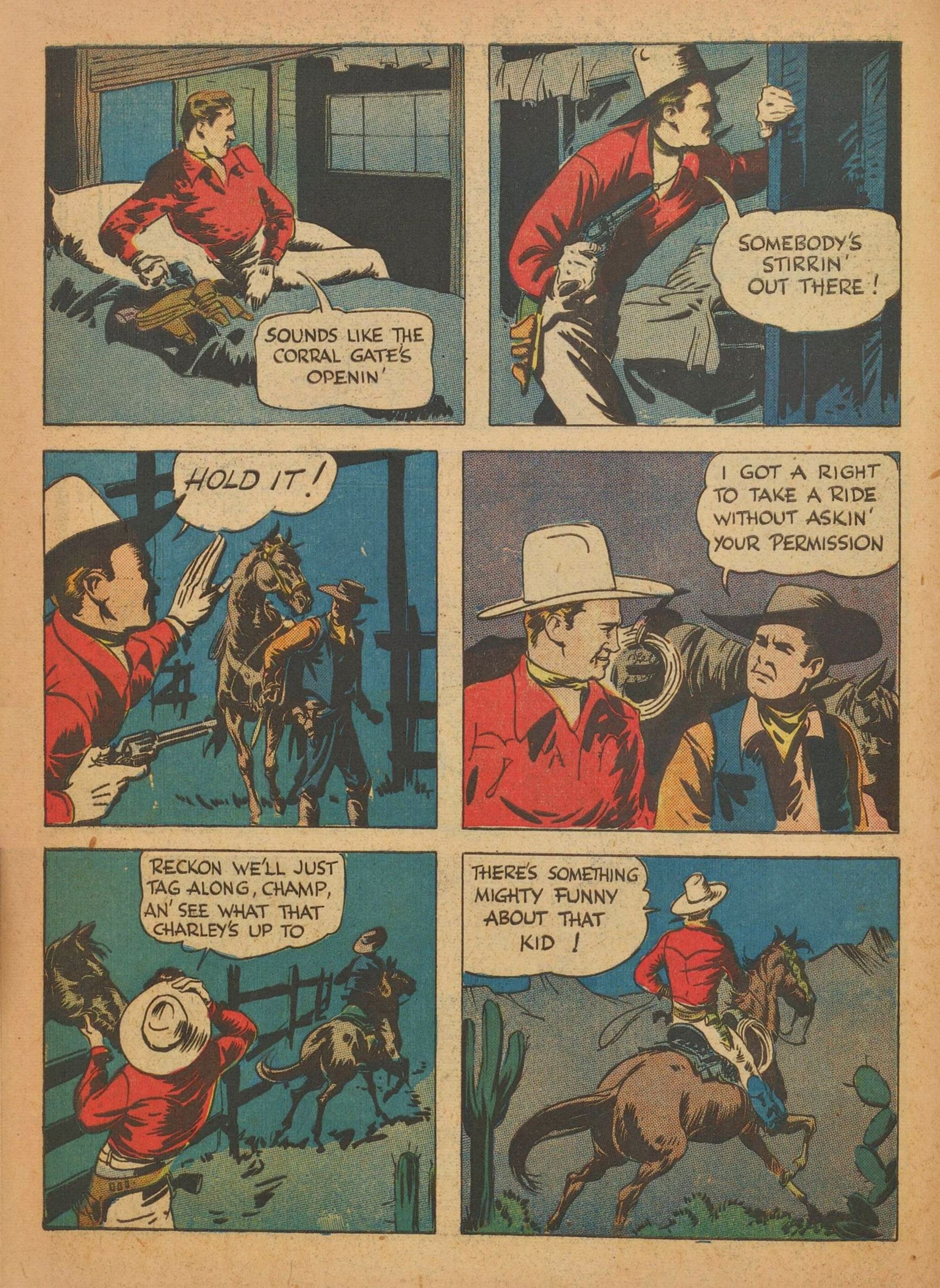 Read online Gene Autry Comics comic -  Issue #7 - 18