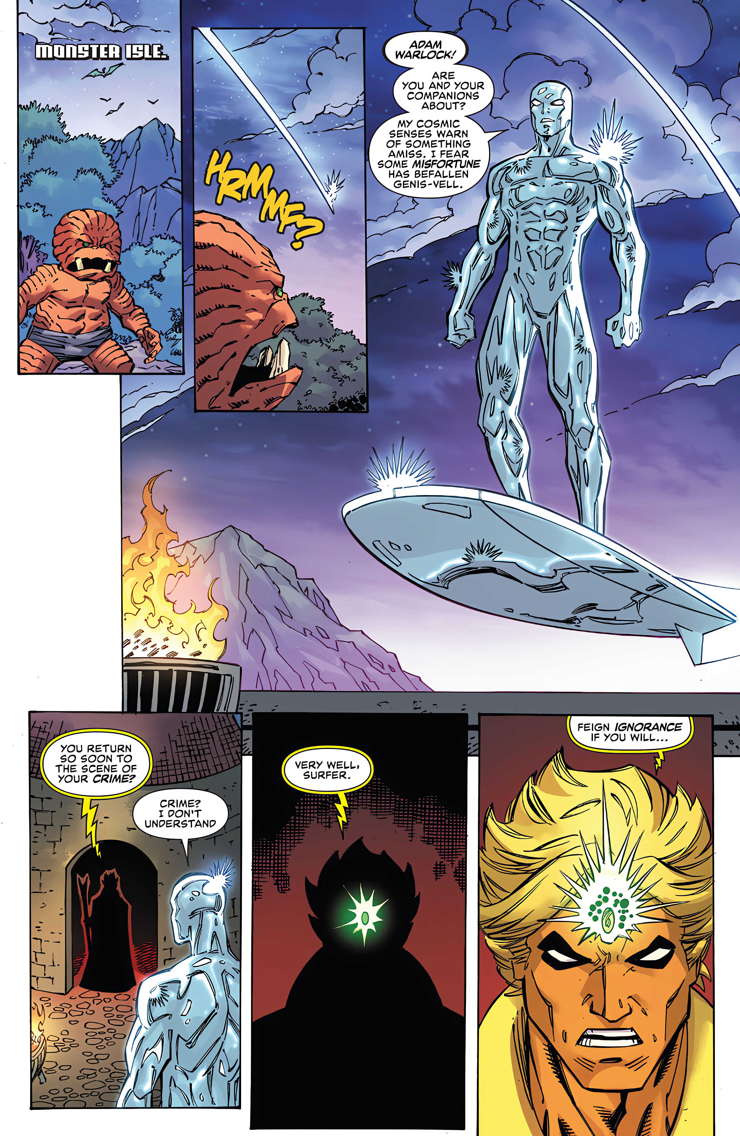 Read online Silver Surfer: Rebirth Legacy comic -  Issue #1 - 20