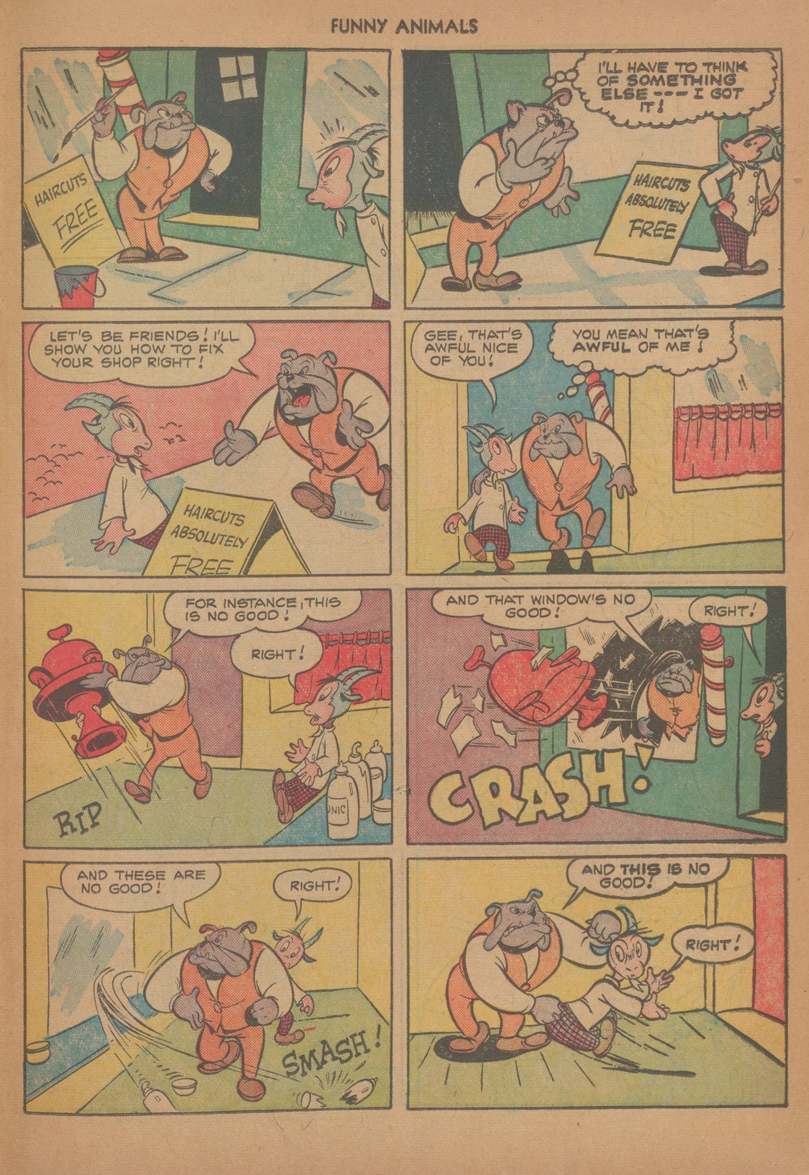 Read online Fawcett's Funny Animals comic -  Issue #70 - 19