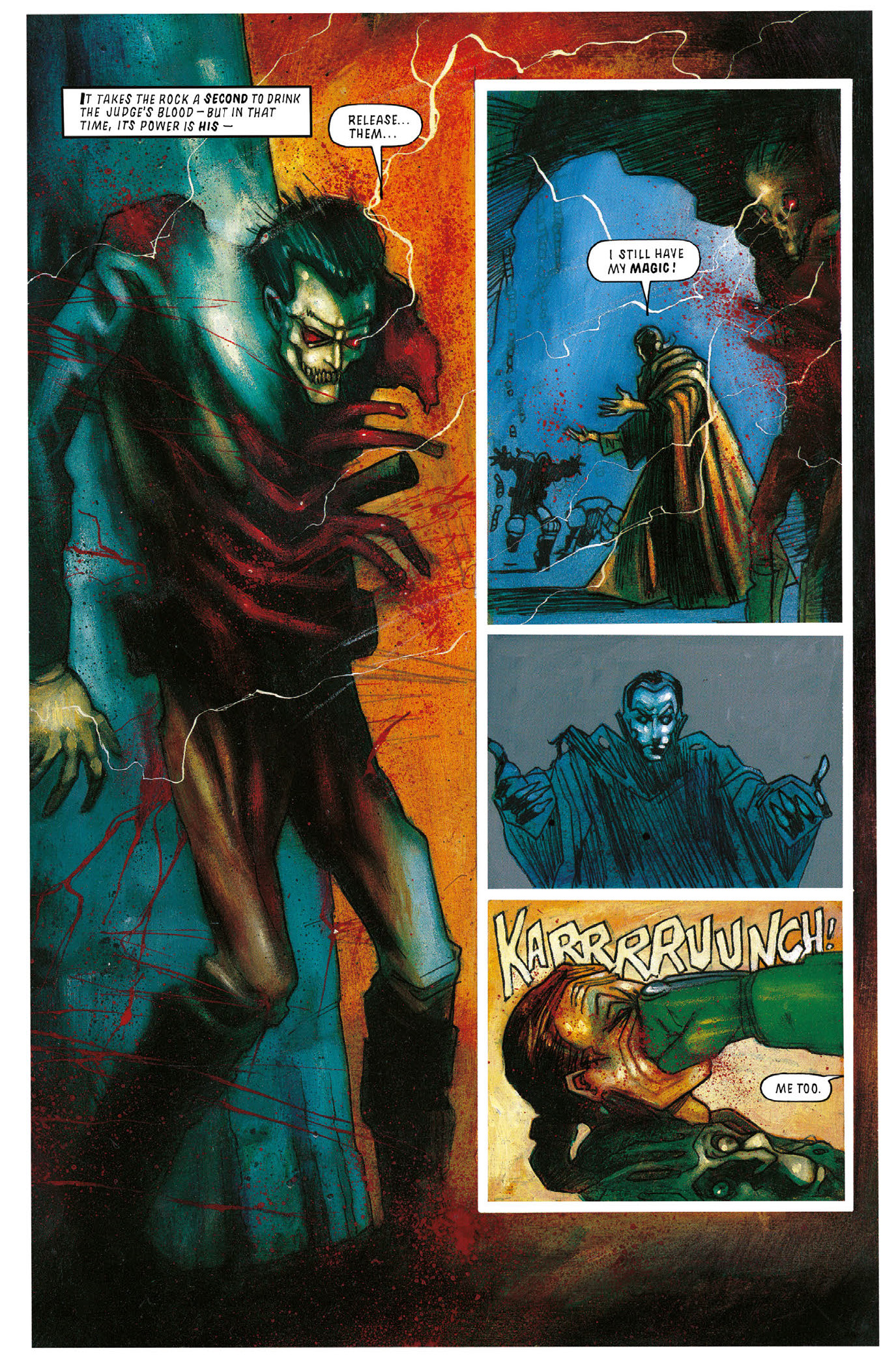 Read online Essential Judge Dredd: Judgement Day comic -  Issue # TPB - 138