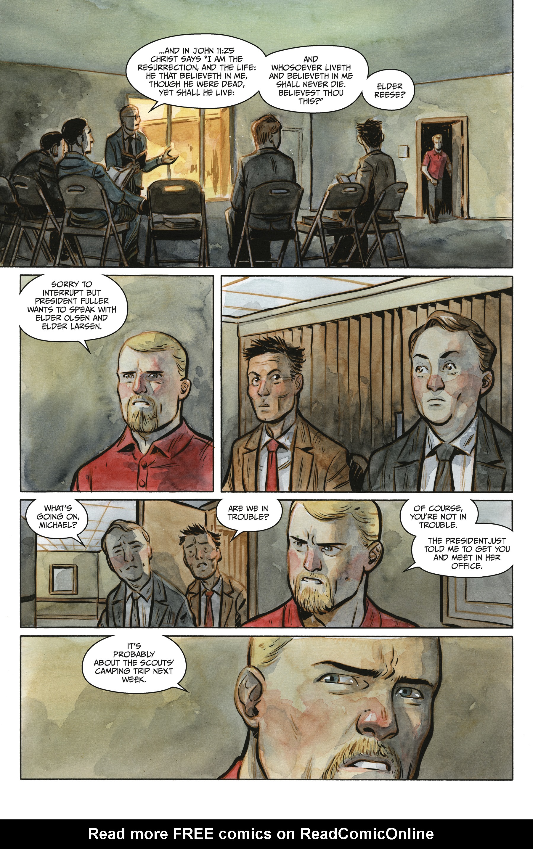Read online The Lonesome Hunters: The Wolf Child comic -  Issue #1 - 15