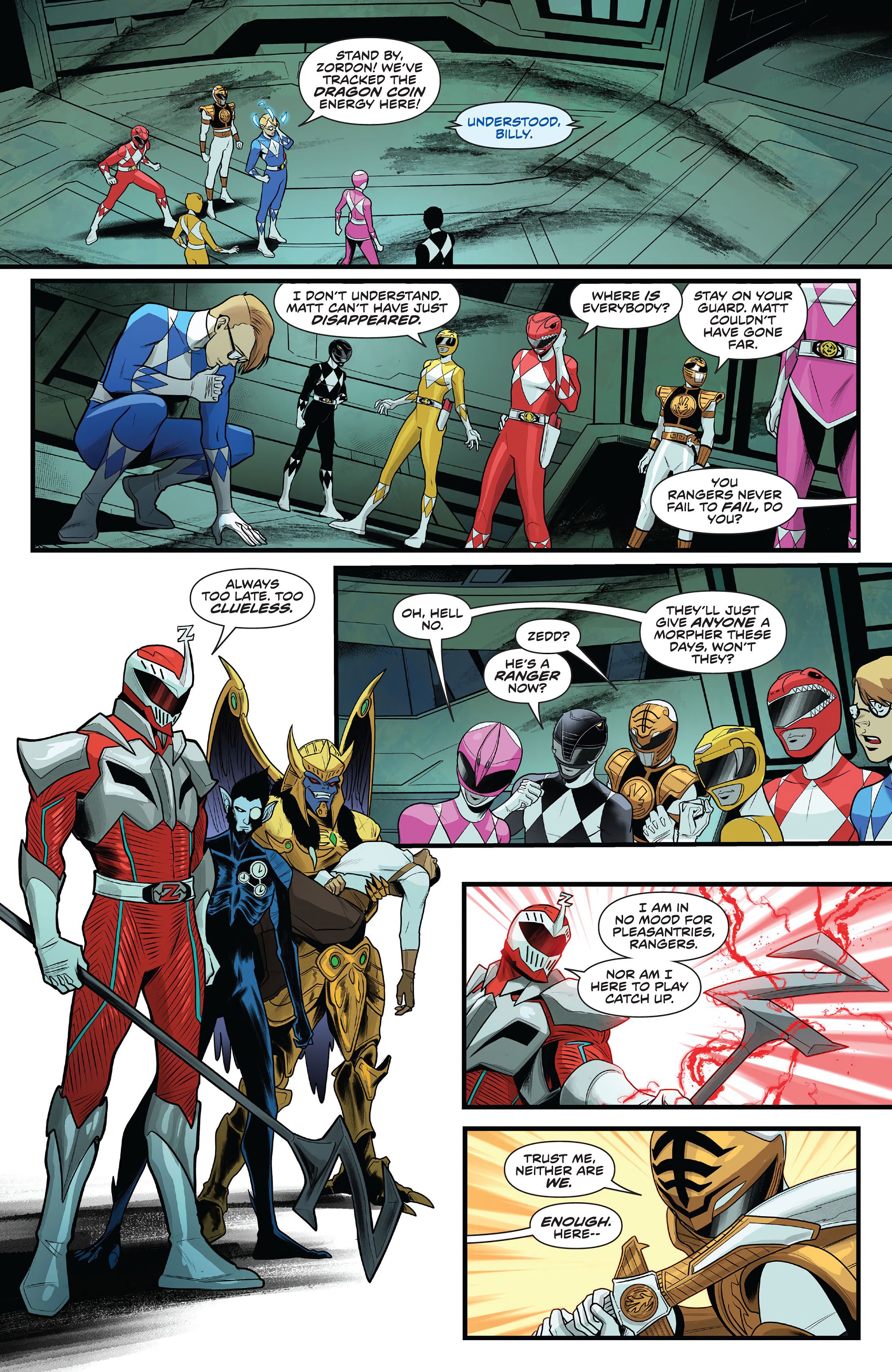Read online Mighty Morphin Power Rangers comic -  Issue #110 - 11